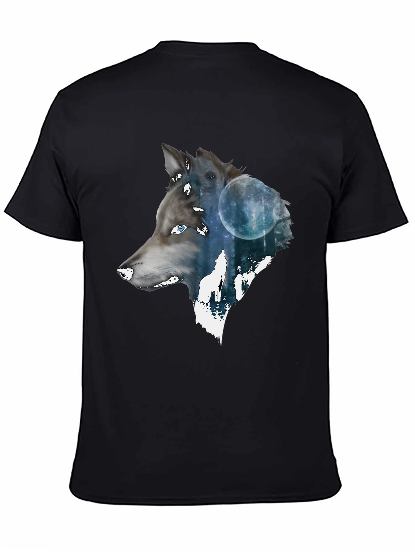 Wolf Moon T-Shirt - Mens Graphic Tee