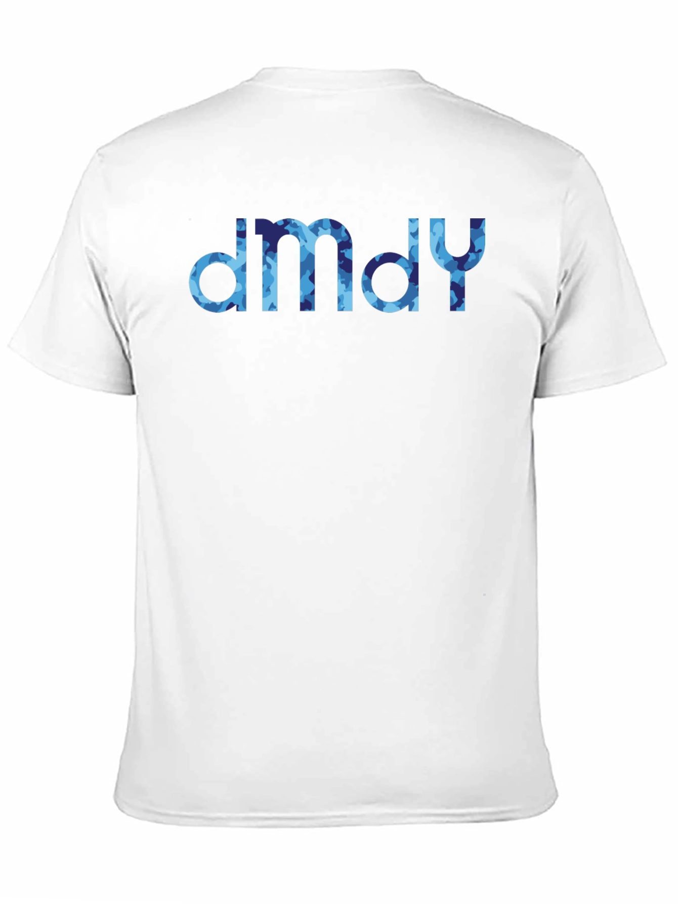 dmdy Camouflage Print Black T-Shirt