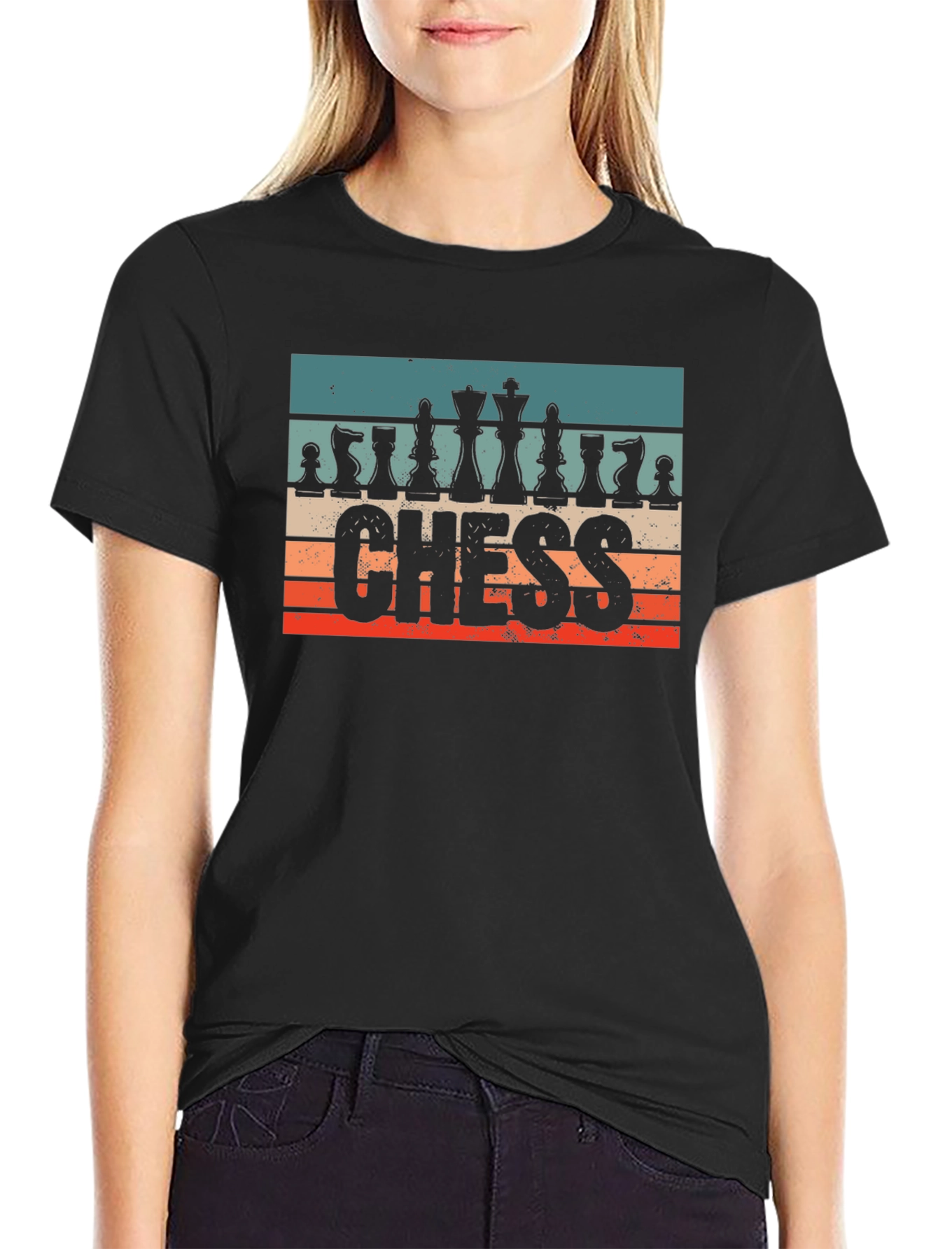 Retro Chess Graphic Tee
