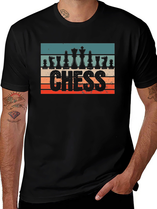 Retro Chess Graphic Tee