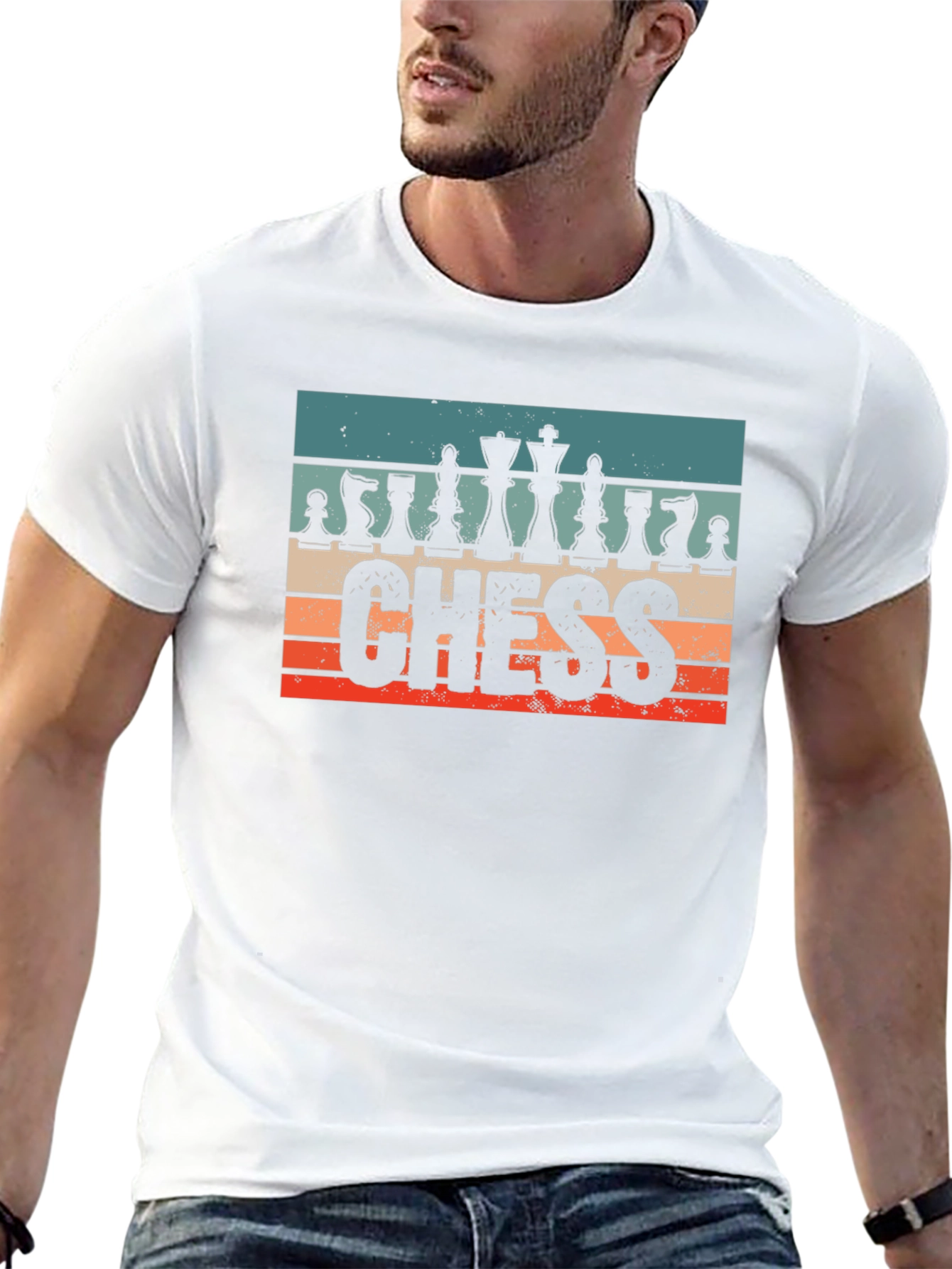 Retro Chess Graphic Tee