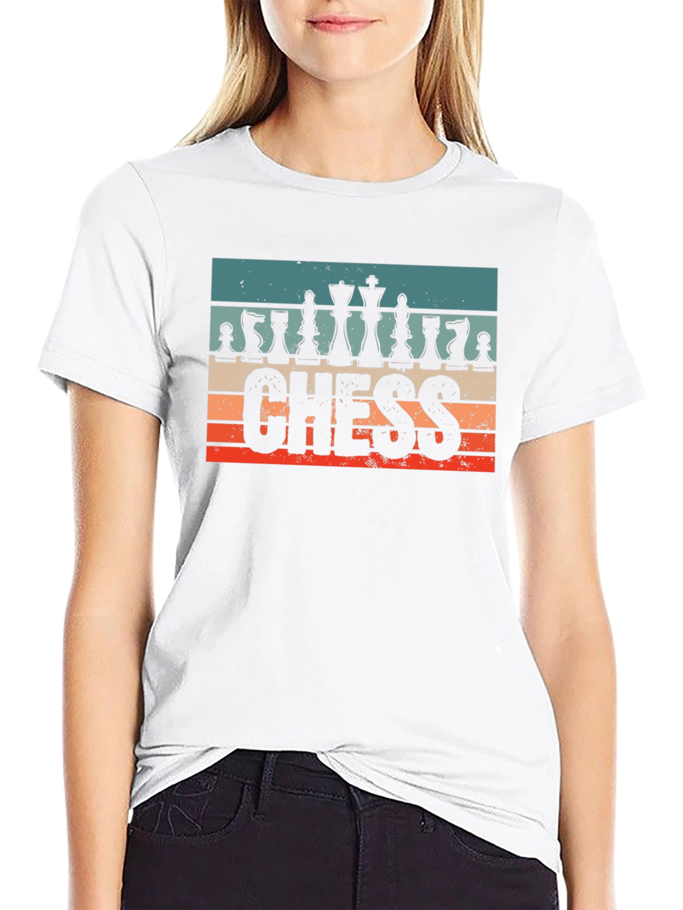 Retro Chess Graphic Tee