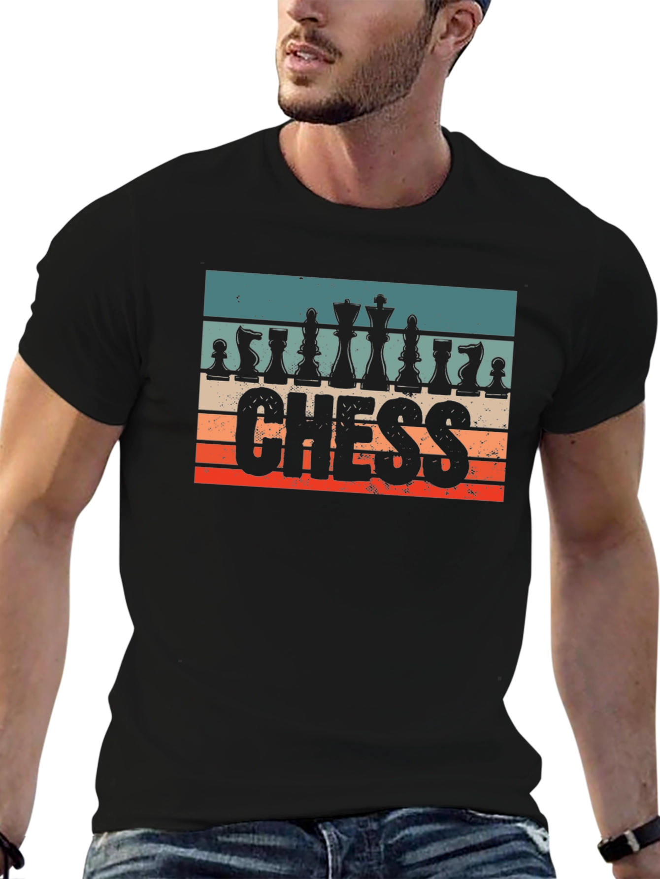 Retro Chess Graphic Tee