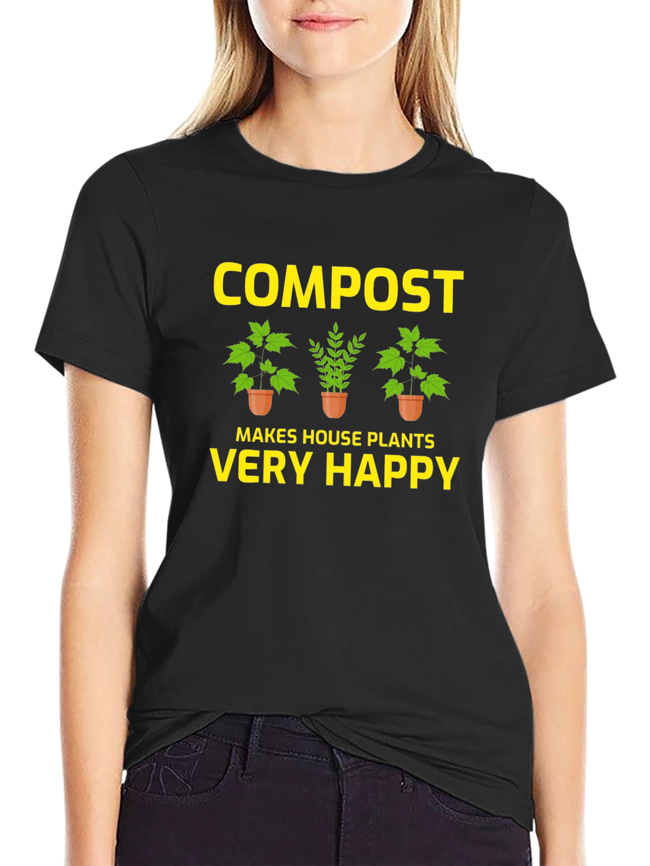 Compost Makes House Plants Very Happy T-Shirt