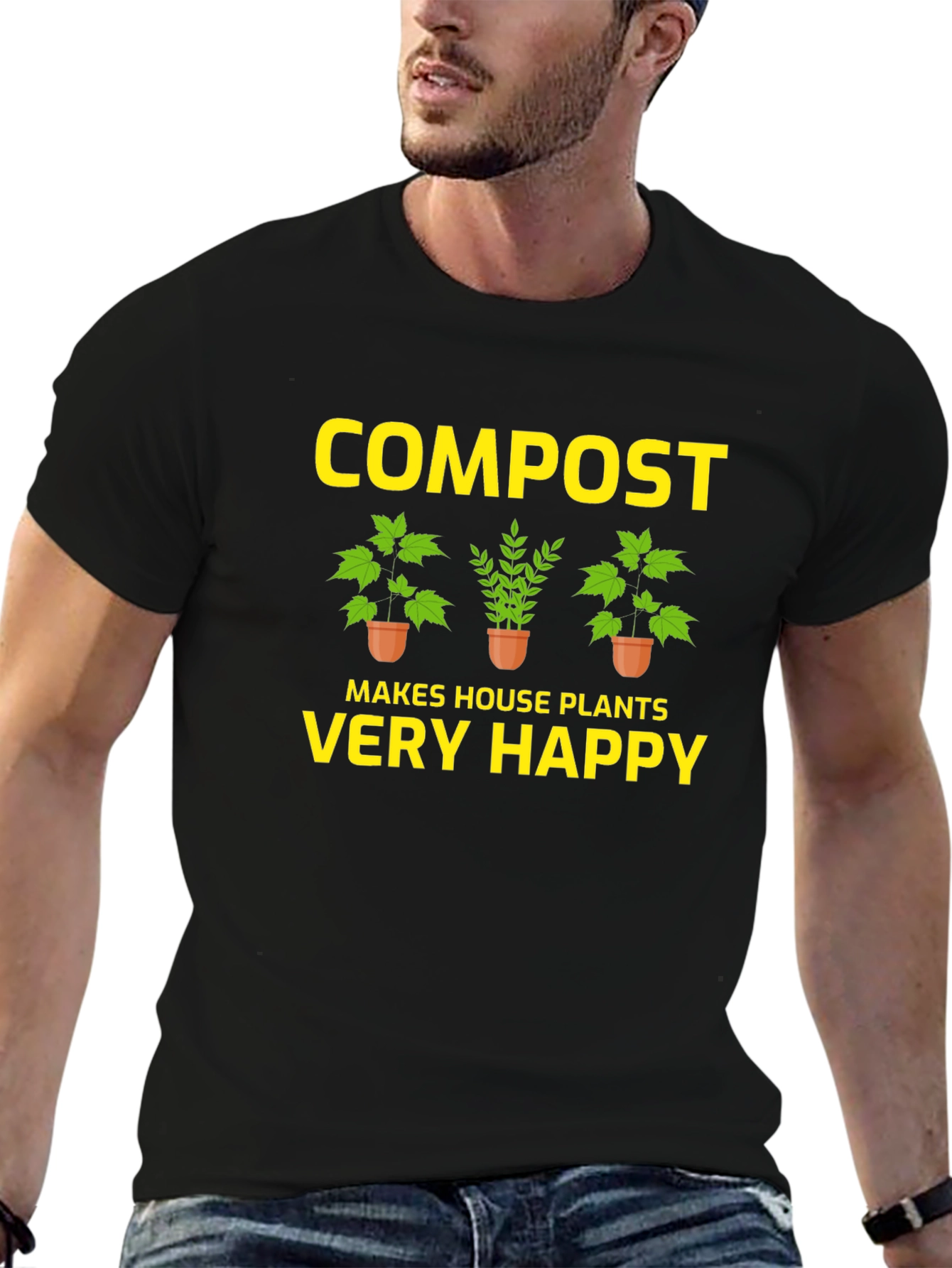 Compost Makes House Plants Very Happy T-Shirt