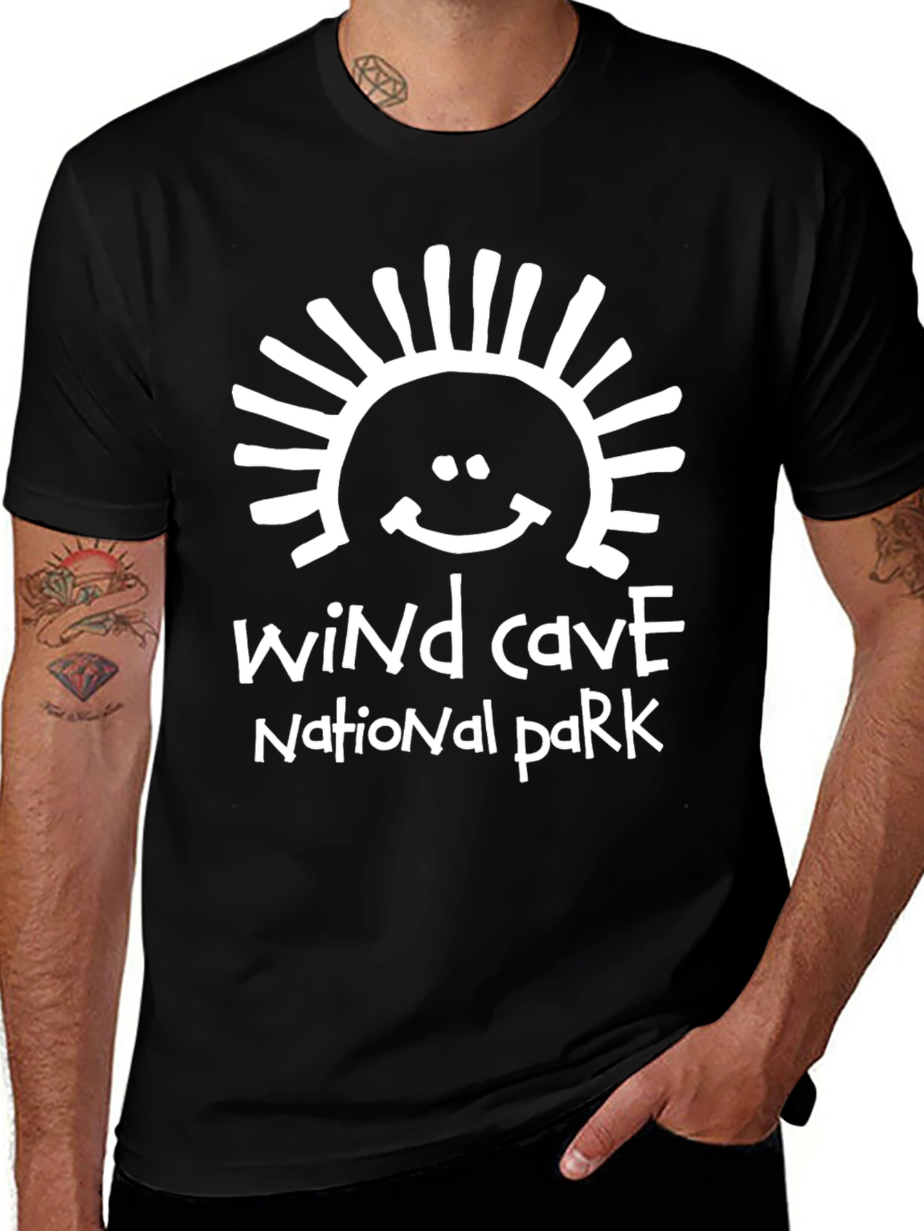 Wind Cave National Park Graphic T-Shirt