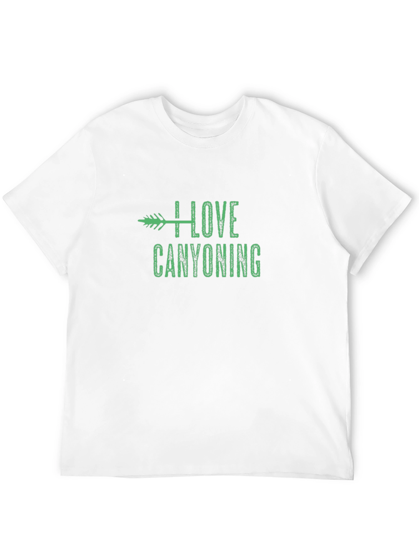 I Love Canyoning Arrow Graphic T-Shirt