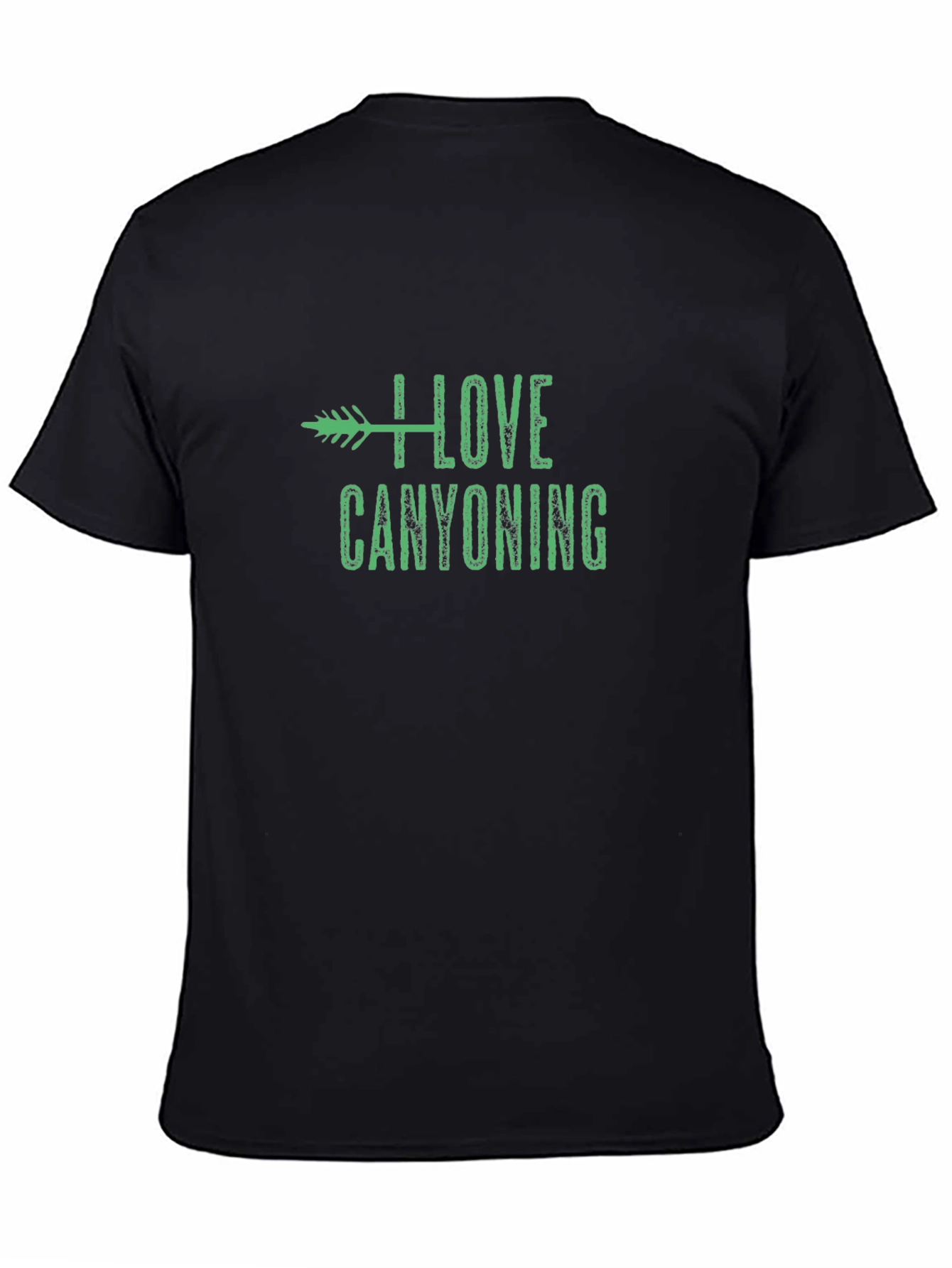 I Love Canyoning Arrow Graphic T-Shirt