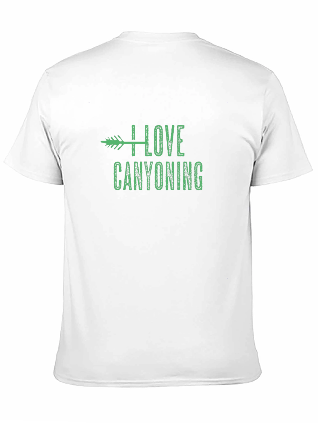 I Love Canyoning Arrow Graphic T-Shirt