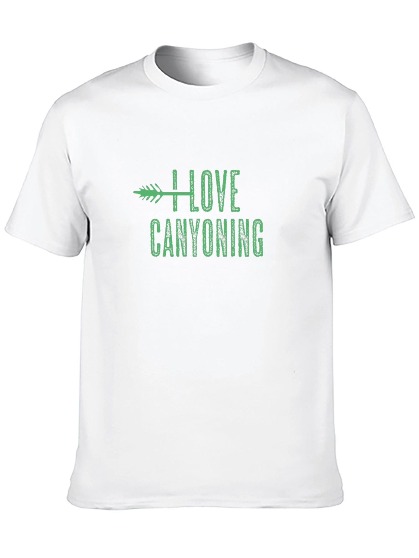 I Love Canyoning Arrow Graphic T-Shirt