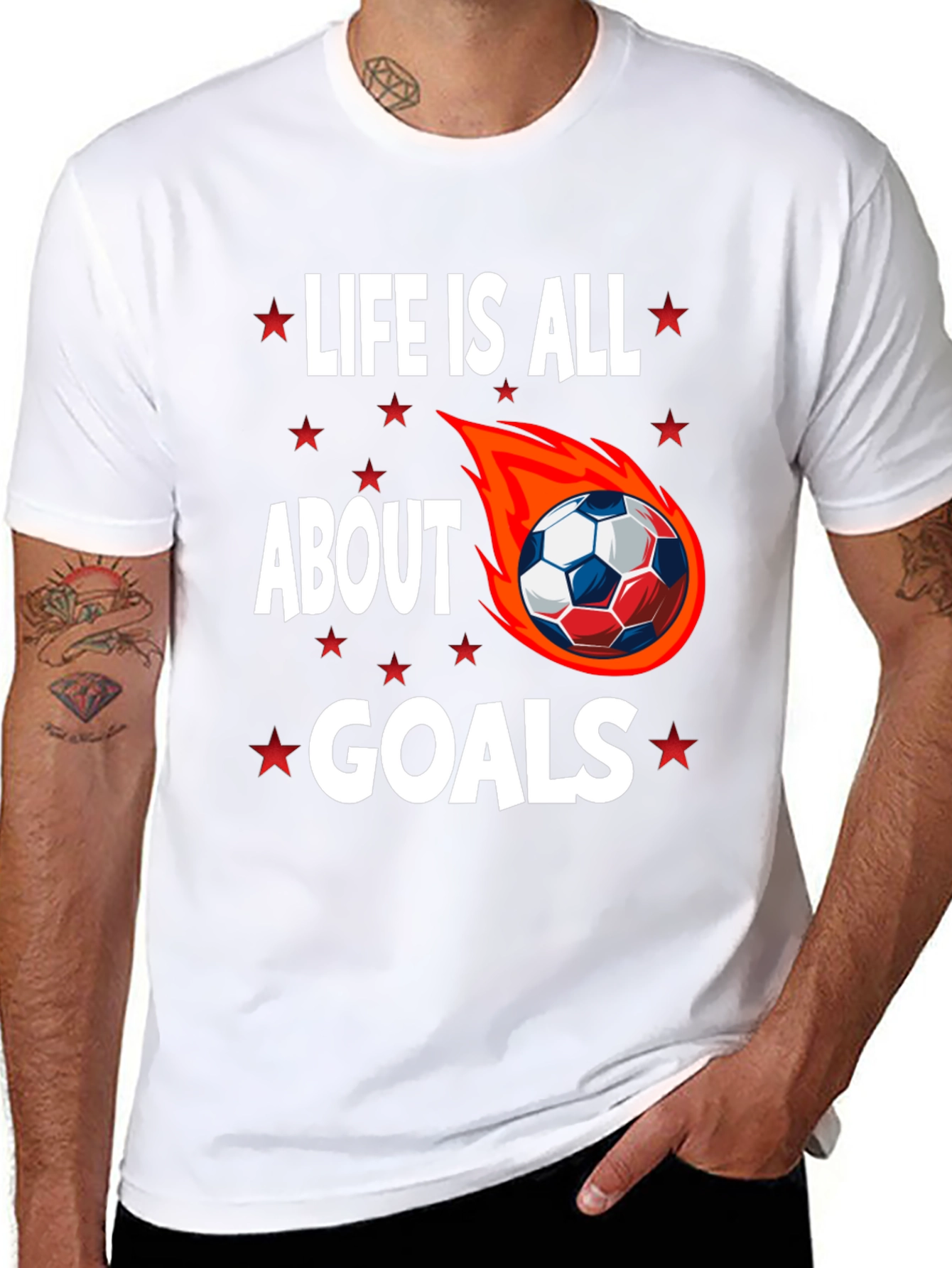 Life is All About Goals T-Shirt