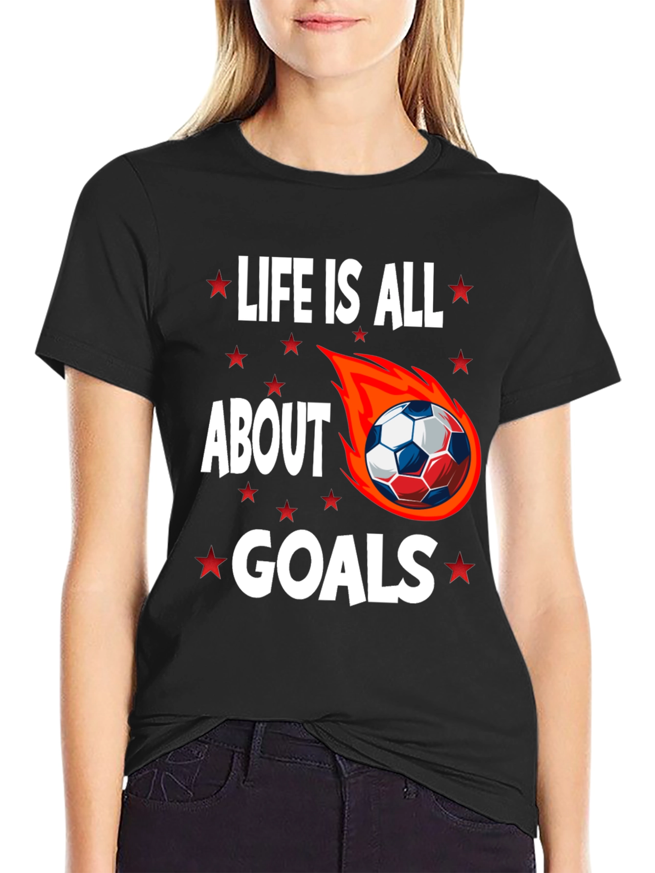 Life is All About Goals T-Shirt