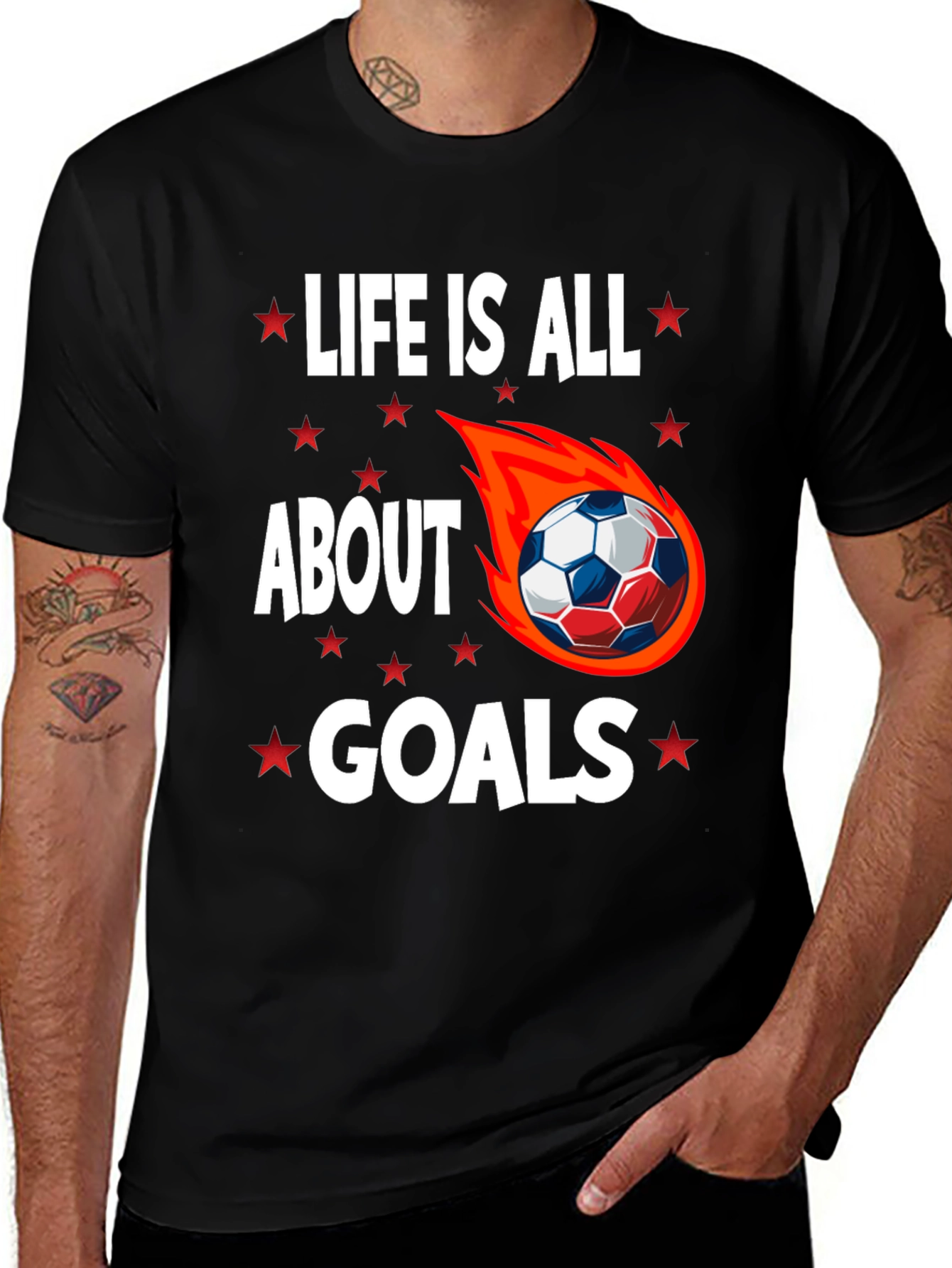 Life is All About Goals T-Shirt