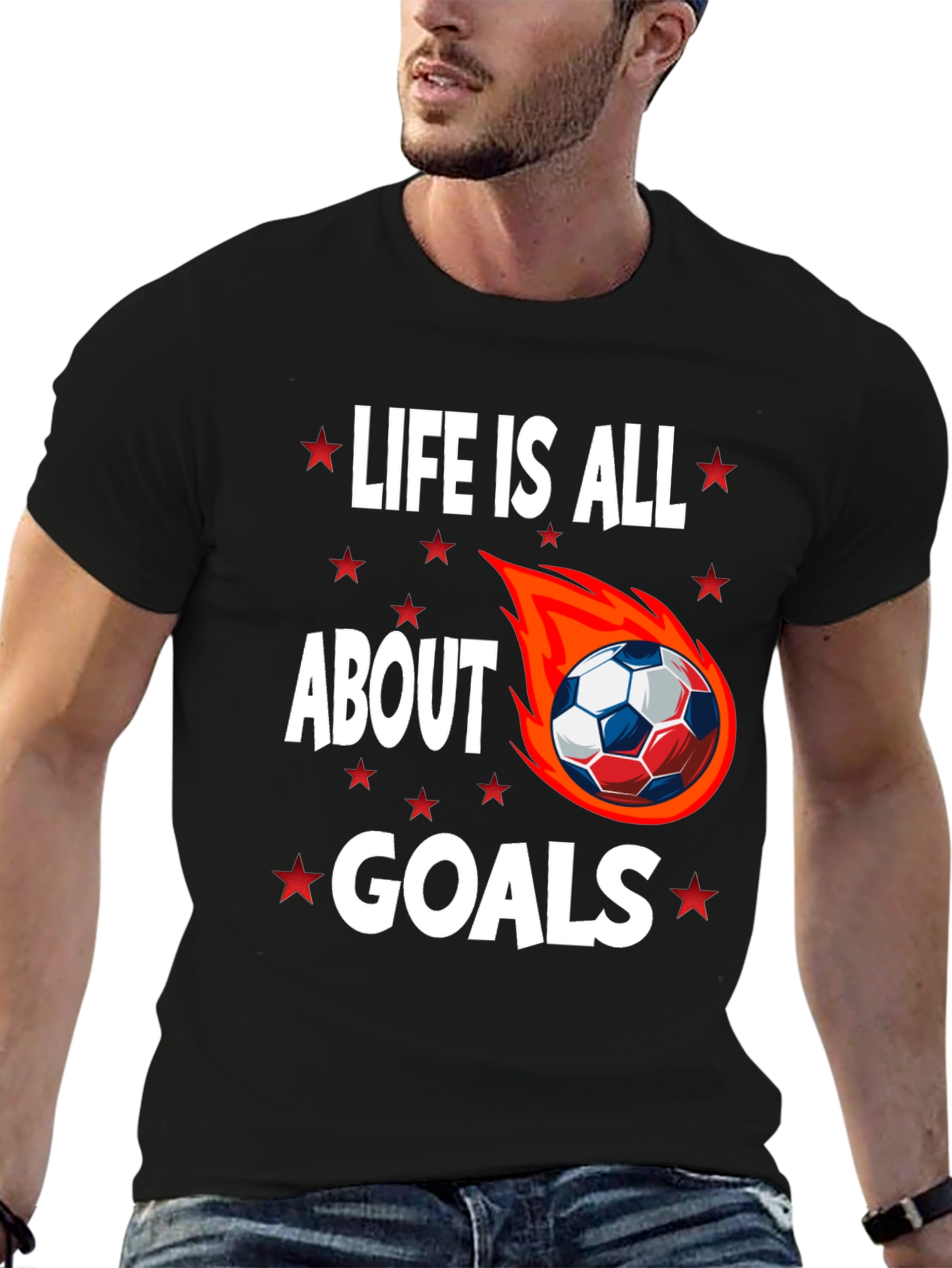 Life is All About Goals T-Shirt