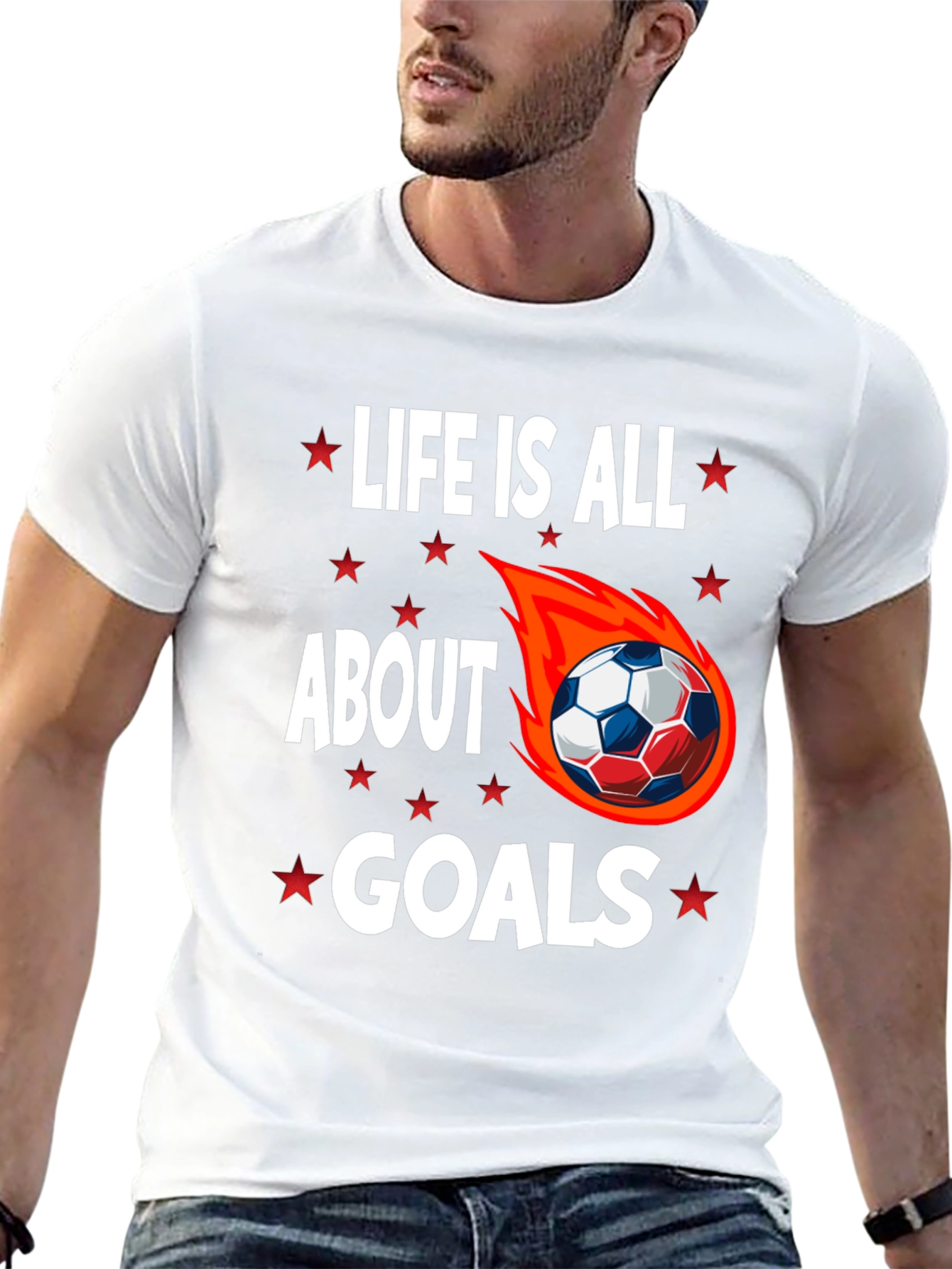 Life is All About Goals T-Shirt