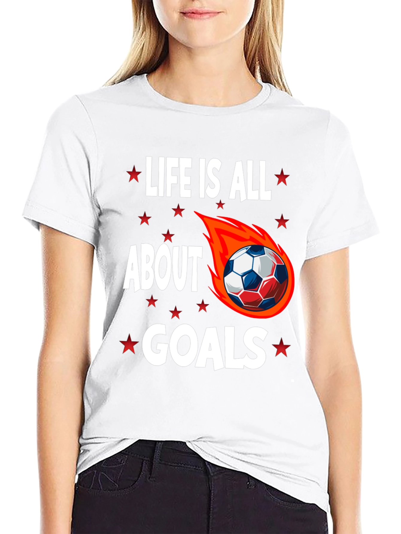 Life is All About Goals T-Shirt