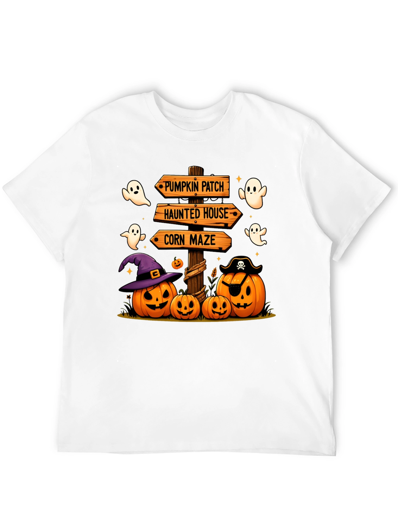 Halloween Pumpkin Patch Tee