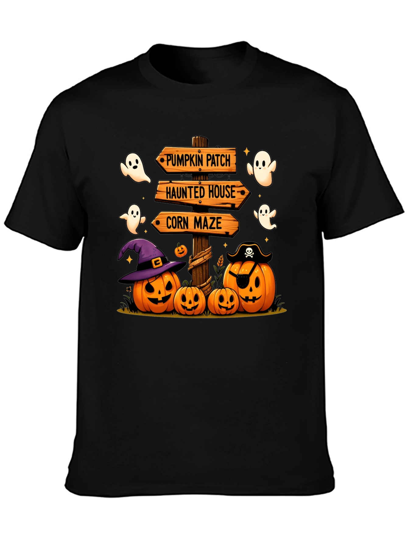 Halloween Pumpkin Patch Tee