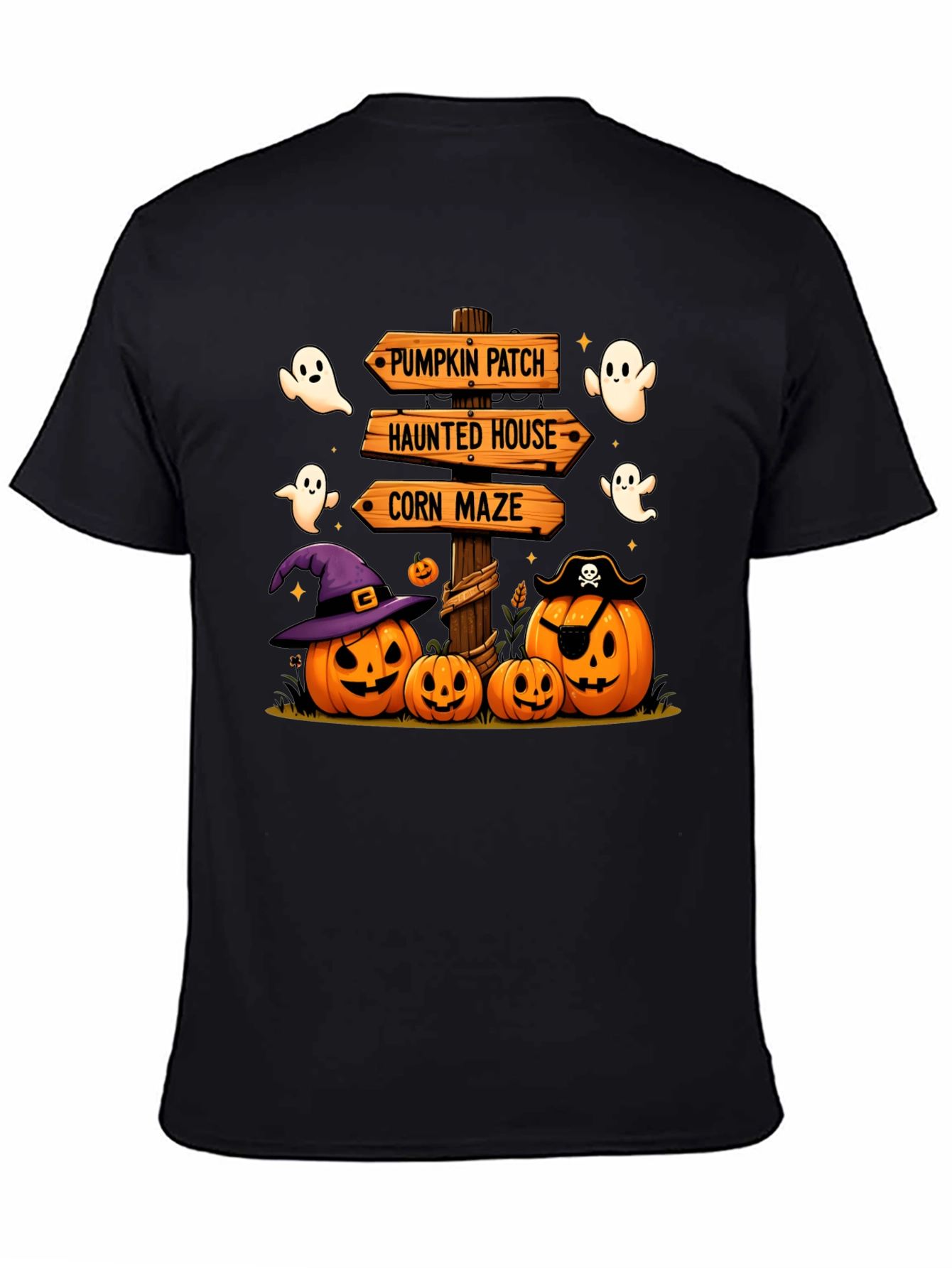Halloween Pumpkin Patch Tee