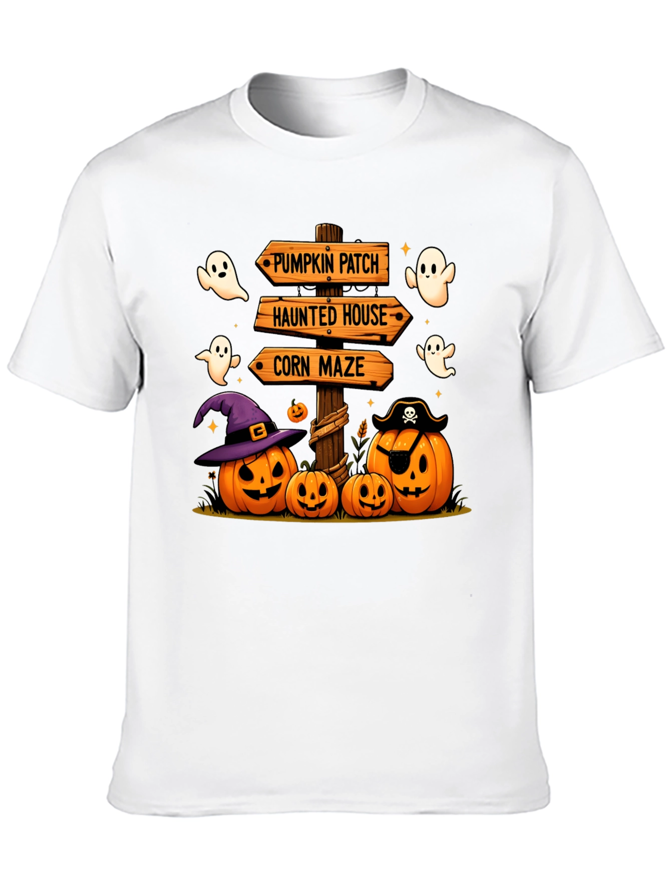 Halloween Pumpkin Patch Tee