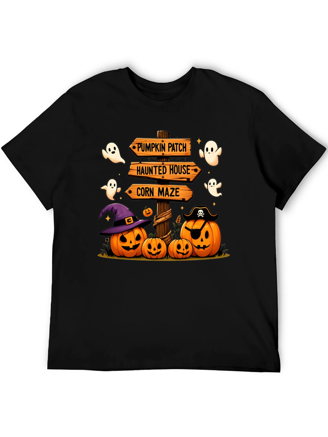 Halloween Pumpkin Patch Tee