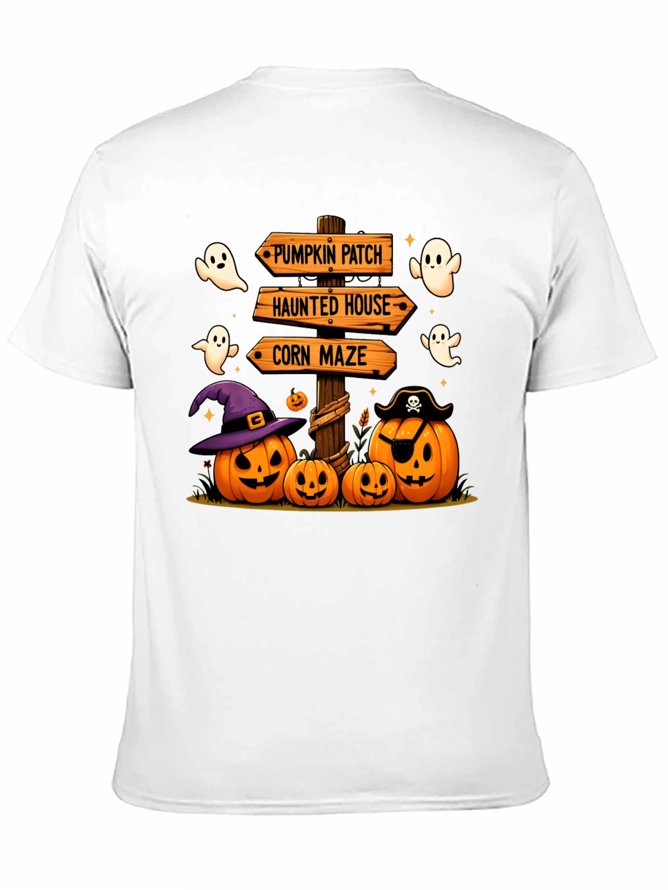 Halloween Pumpkin Patch Tee