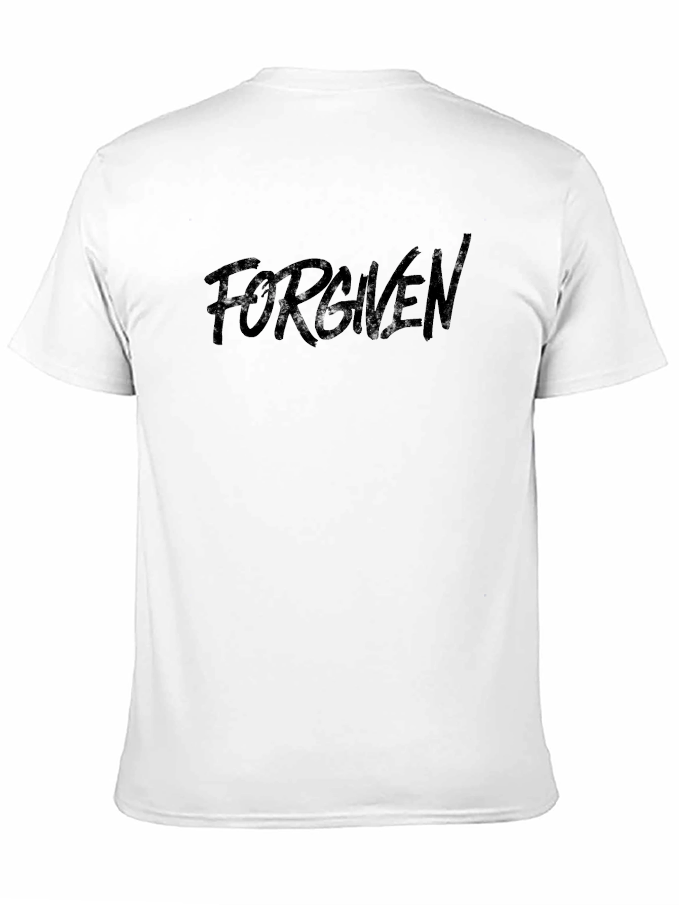 Forgiven Black Graphic T-Shirt - Christian Apparel