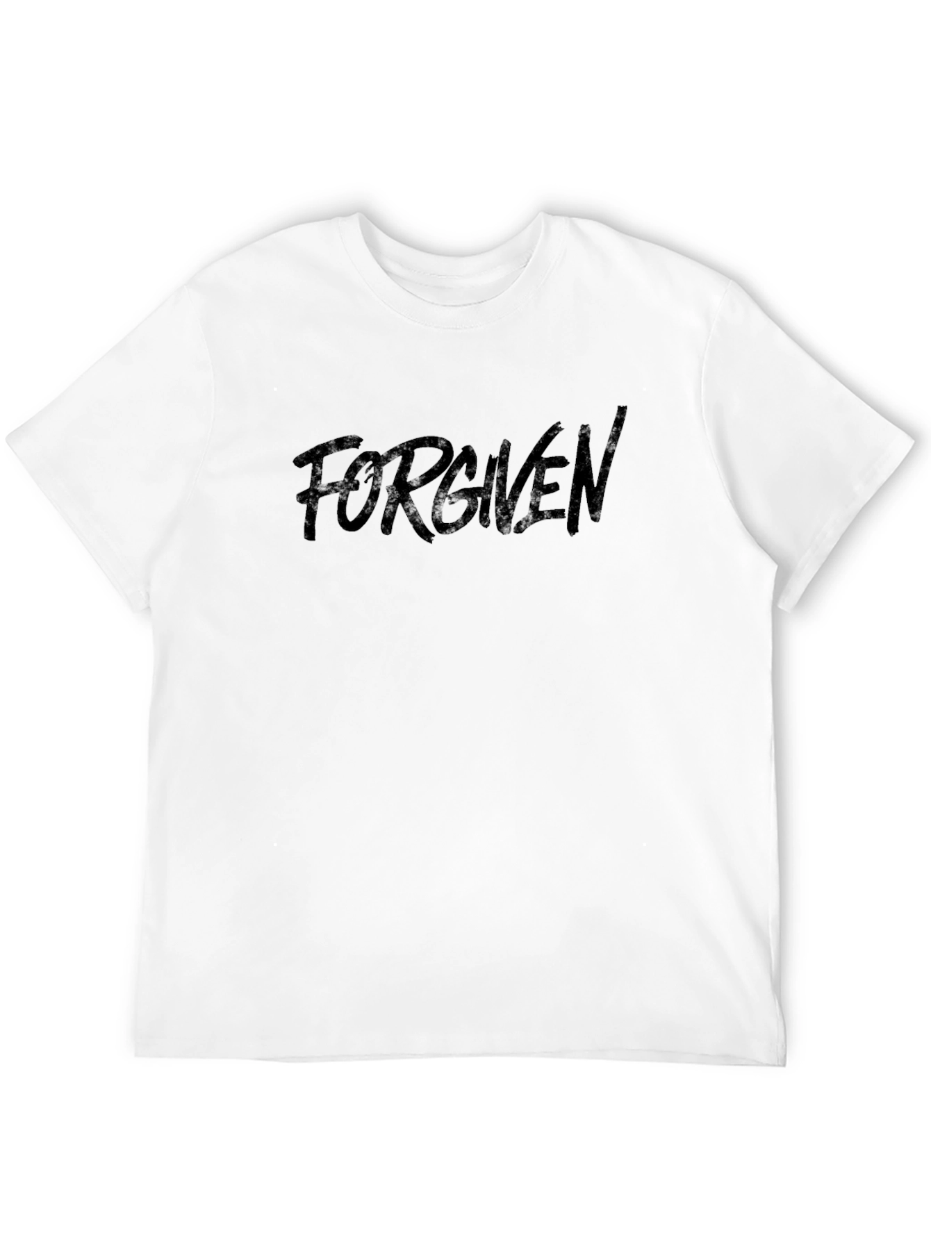 Forgiven Black Graphic T-Shirt - Christian Apparel