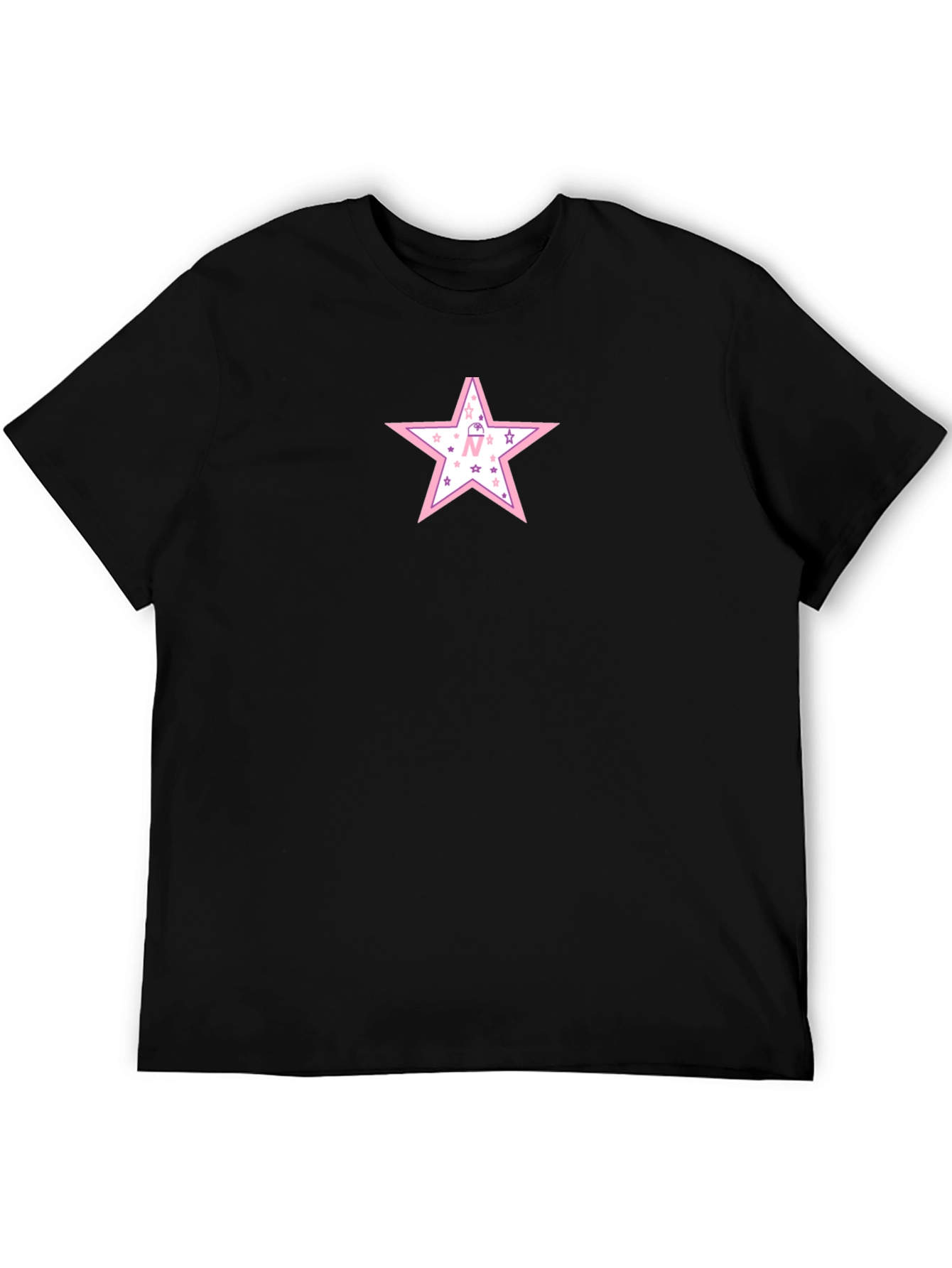 Star Graphic Tee - Mens Black T-Shirt