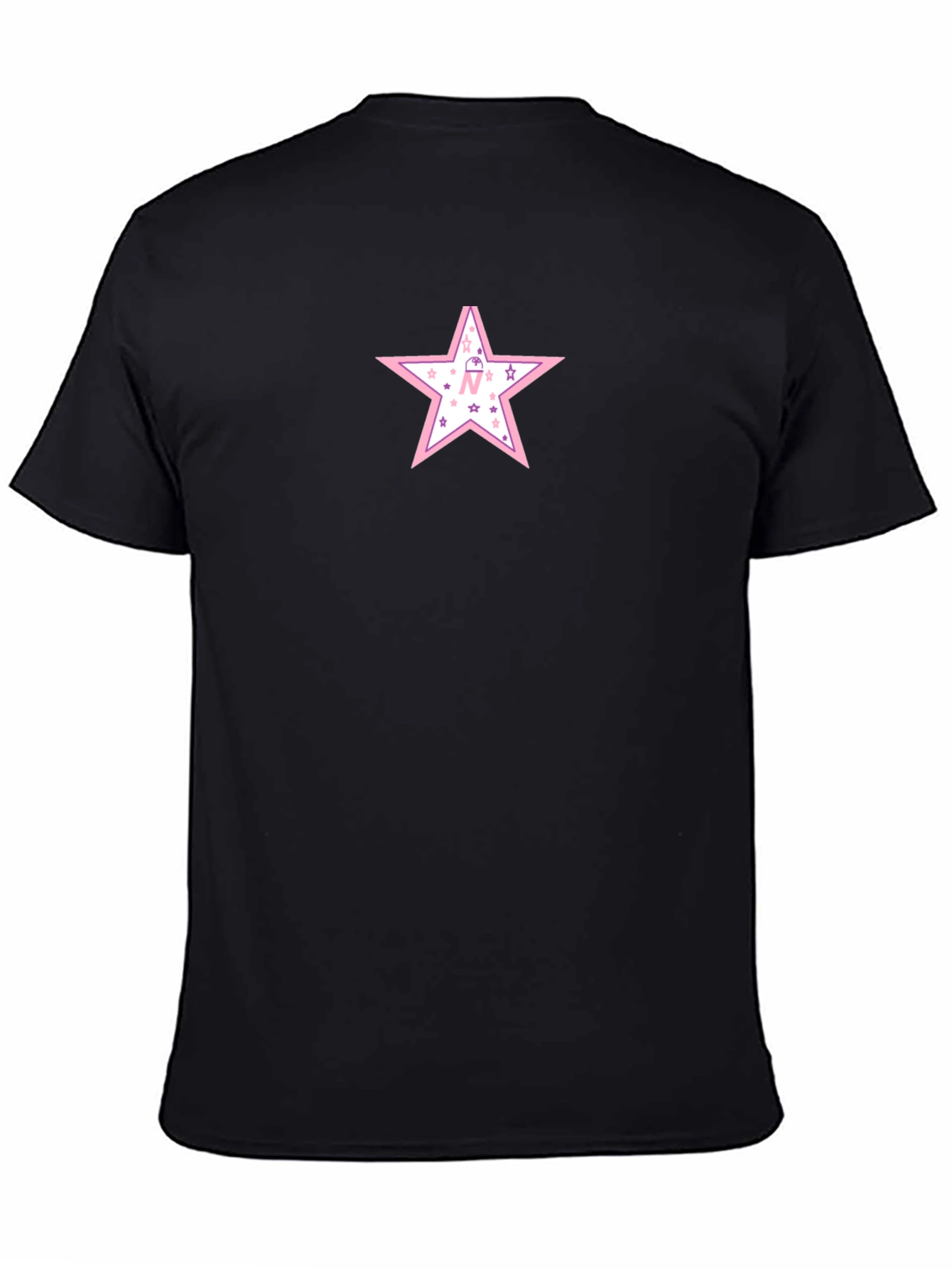 Star Graphic Tee - Mens Black T-Shirt