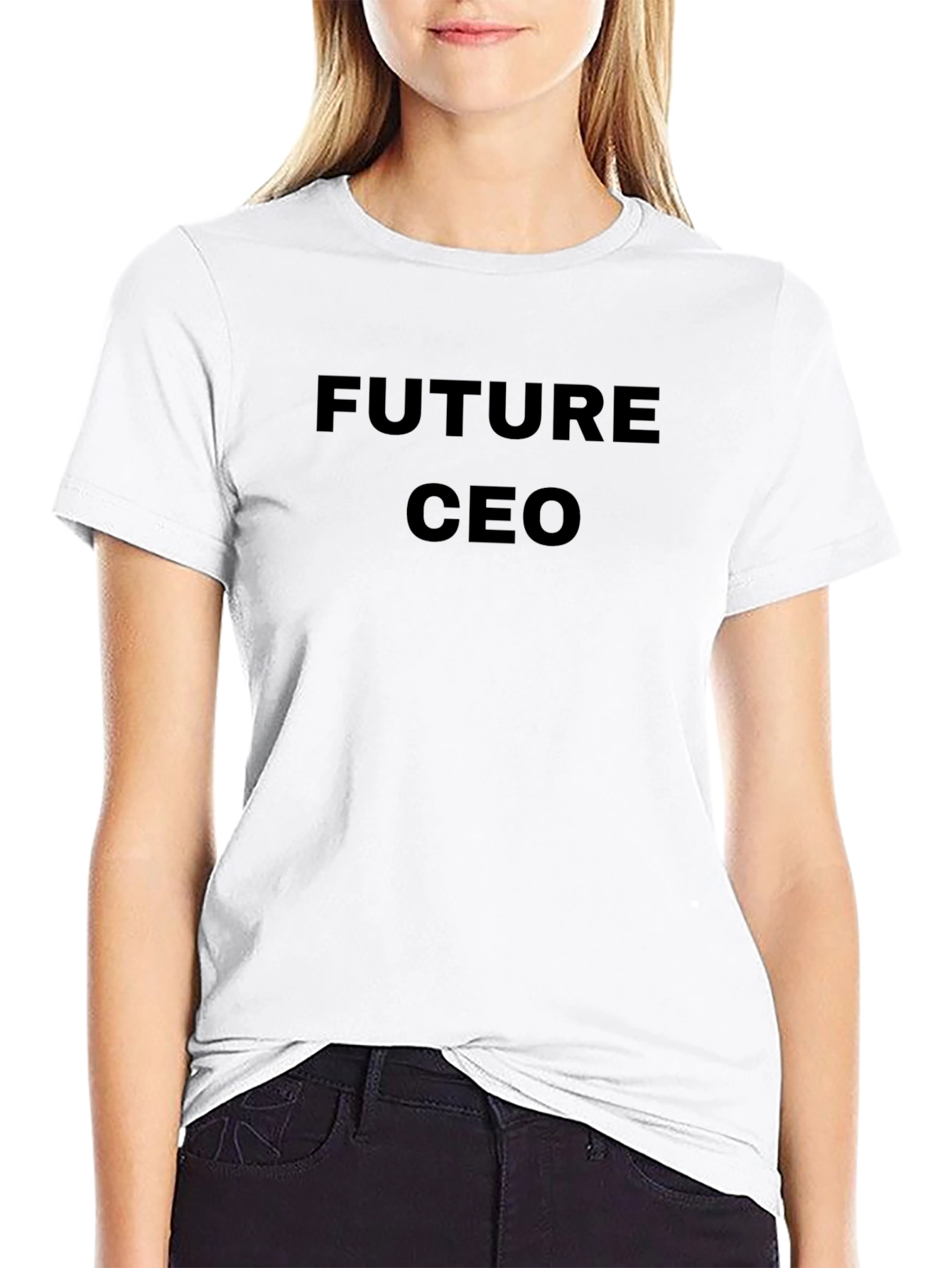 Future CEO Black Graphic Tee