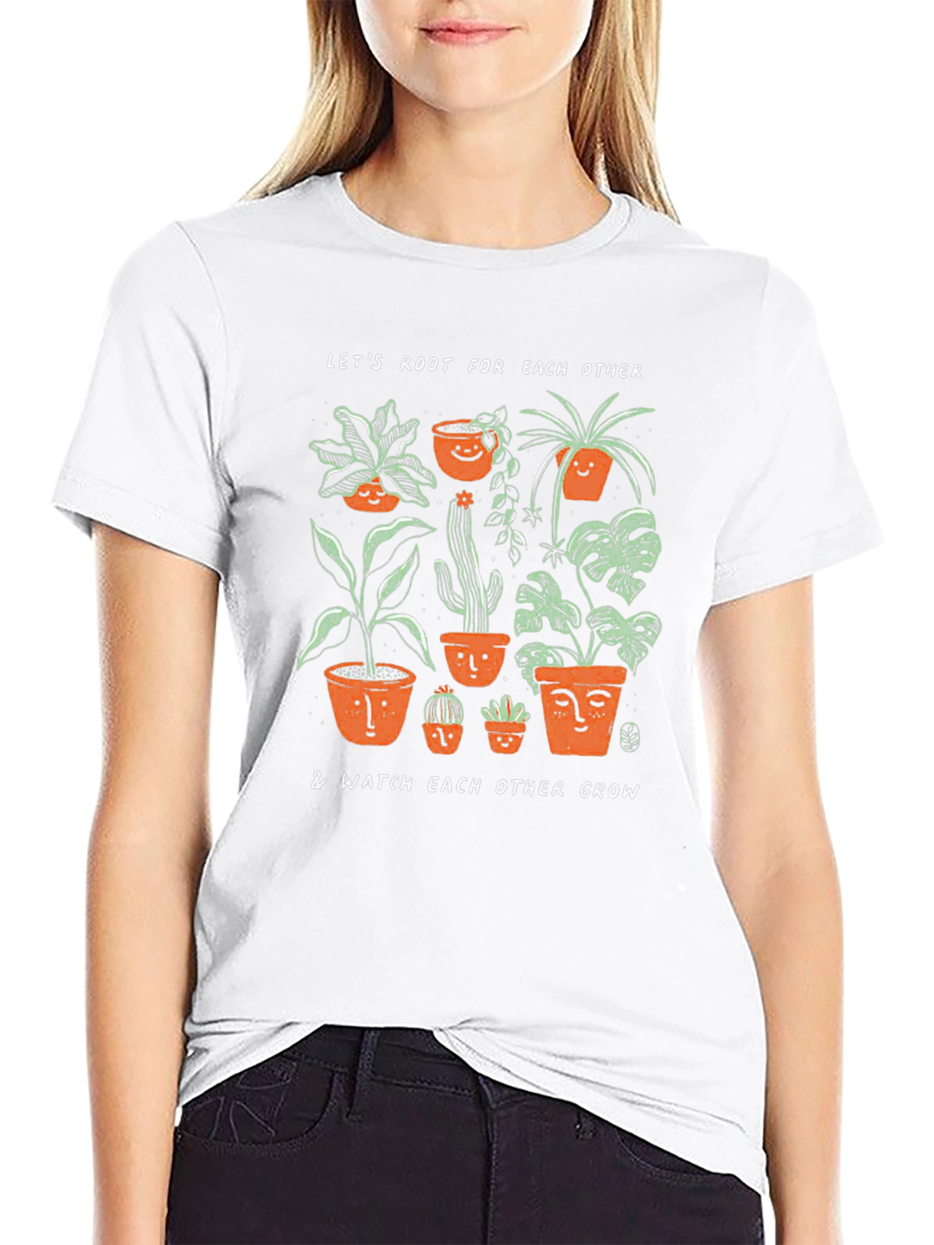 Root For Each Other Plant T-Shirt