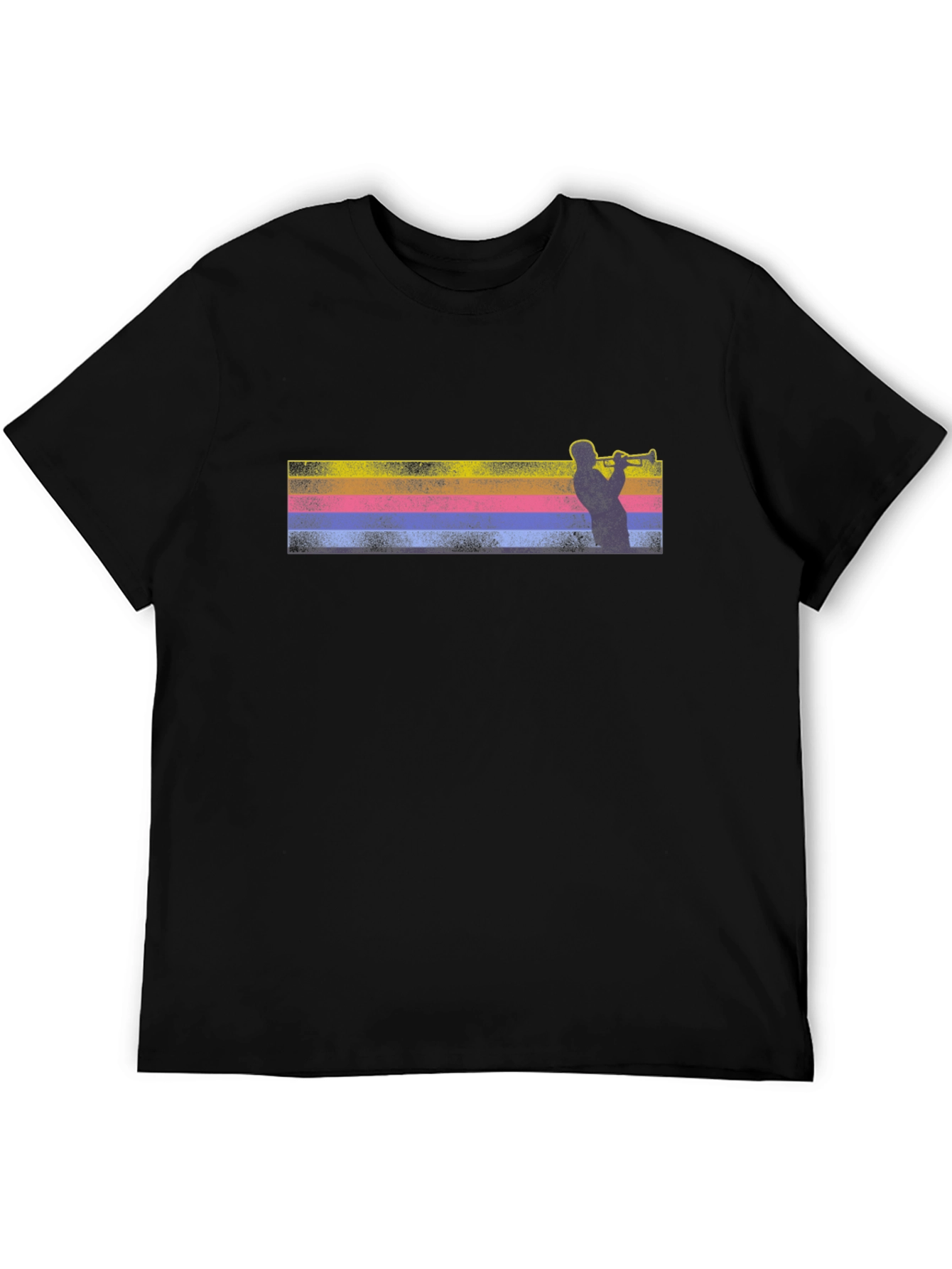 Jazz Trumpet Player Graphic Tee
