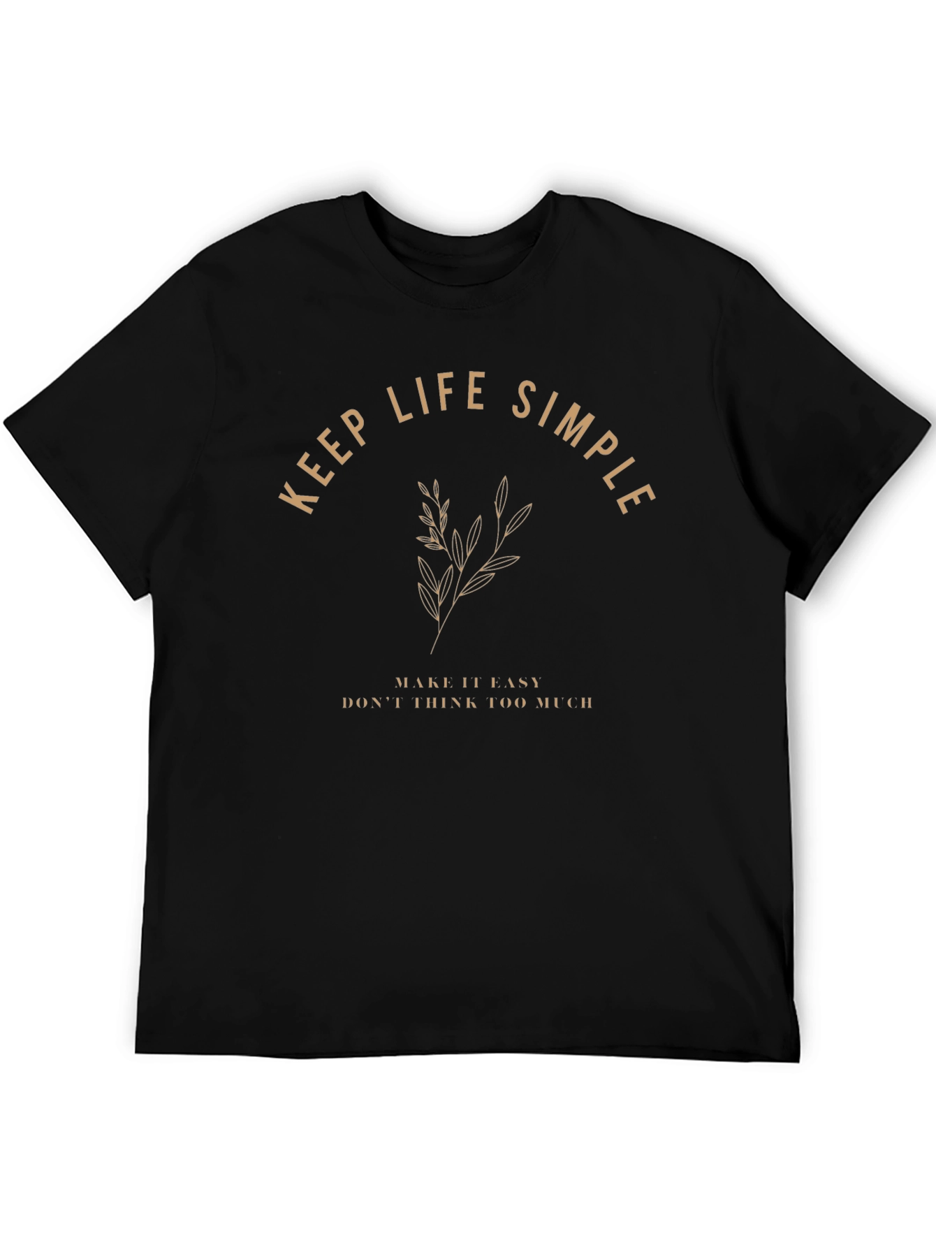 Keep Life Simple Graphic Tee - Relaxed Fit