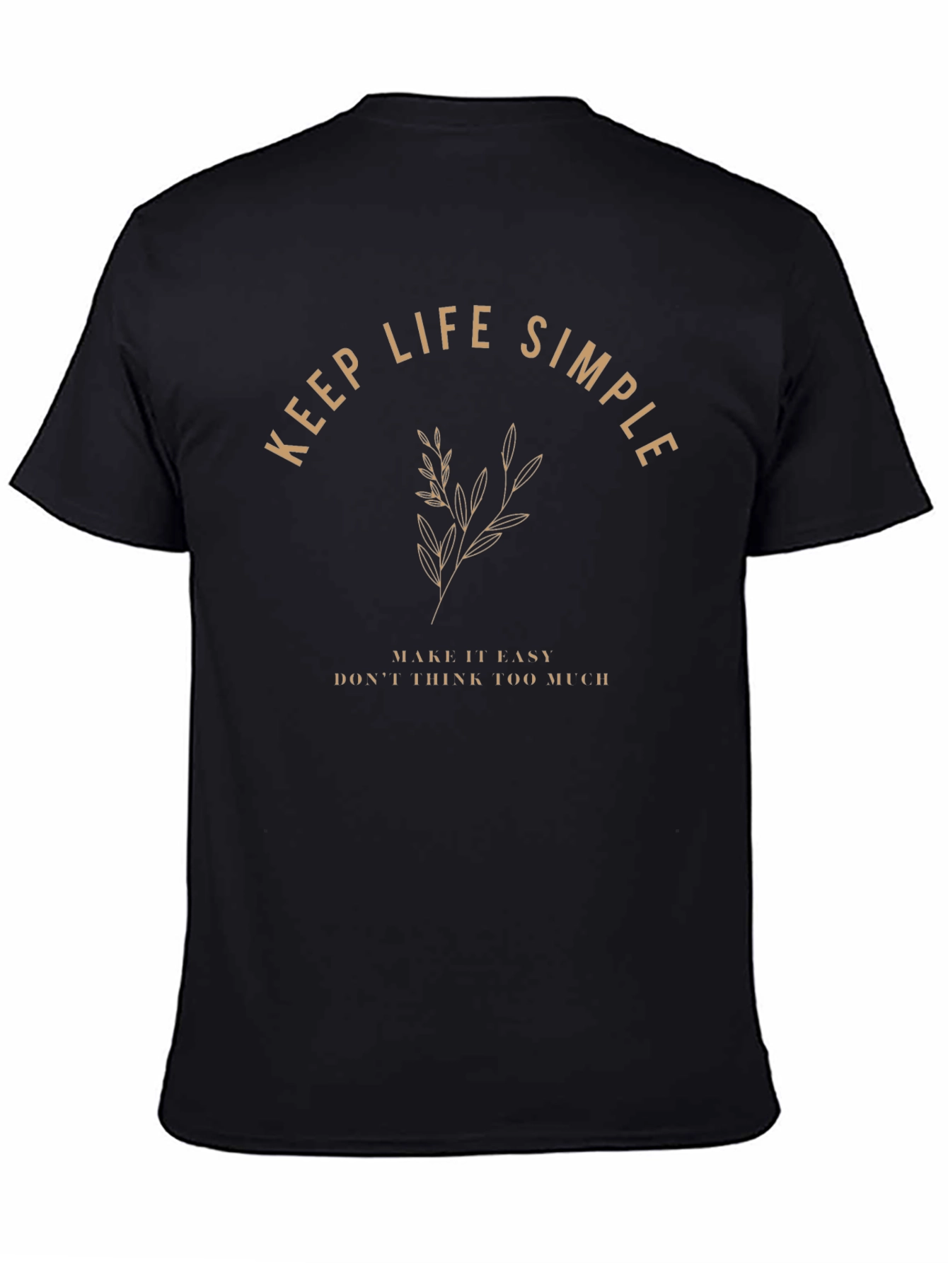 Keep Life Simple Graphic Tee - Relaxed Fit