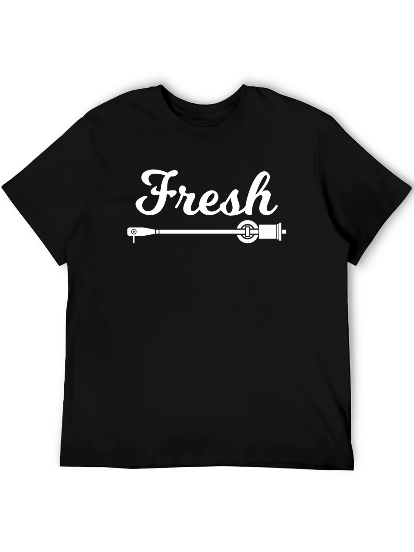 Fresh Turntable T-Shirt - Cool DJ Music Tee