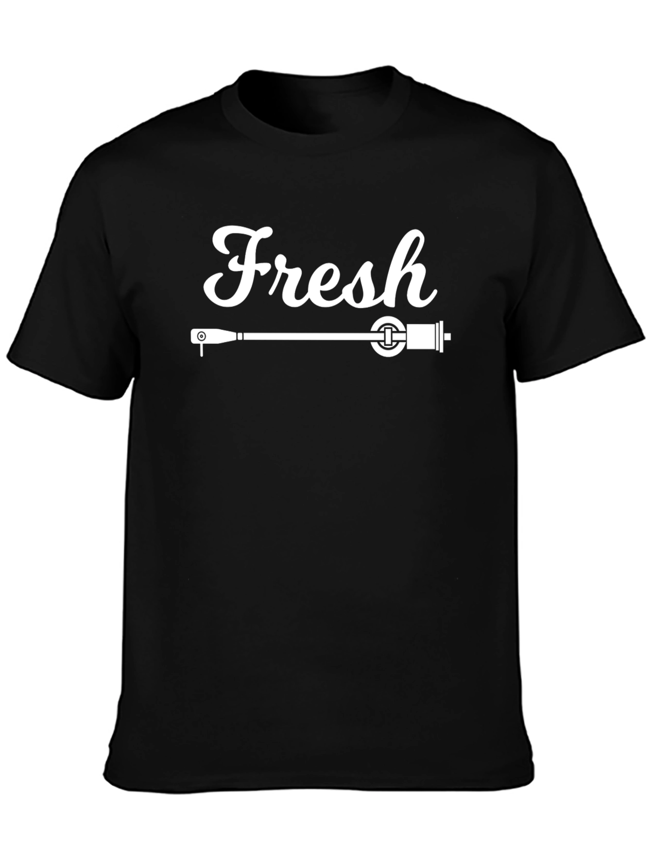 Fresh Turntable T-Shirt - Cool DJ Music Tee