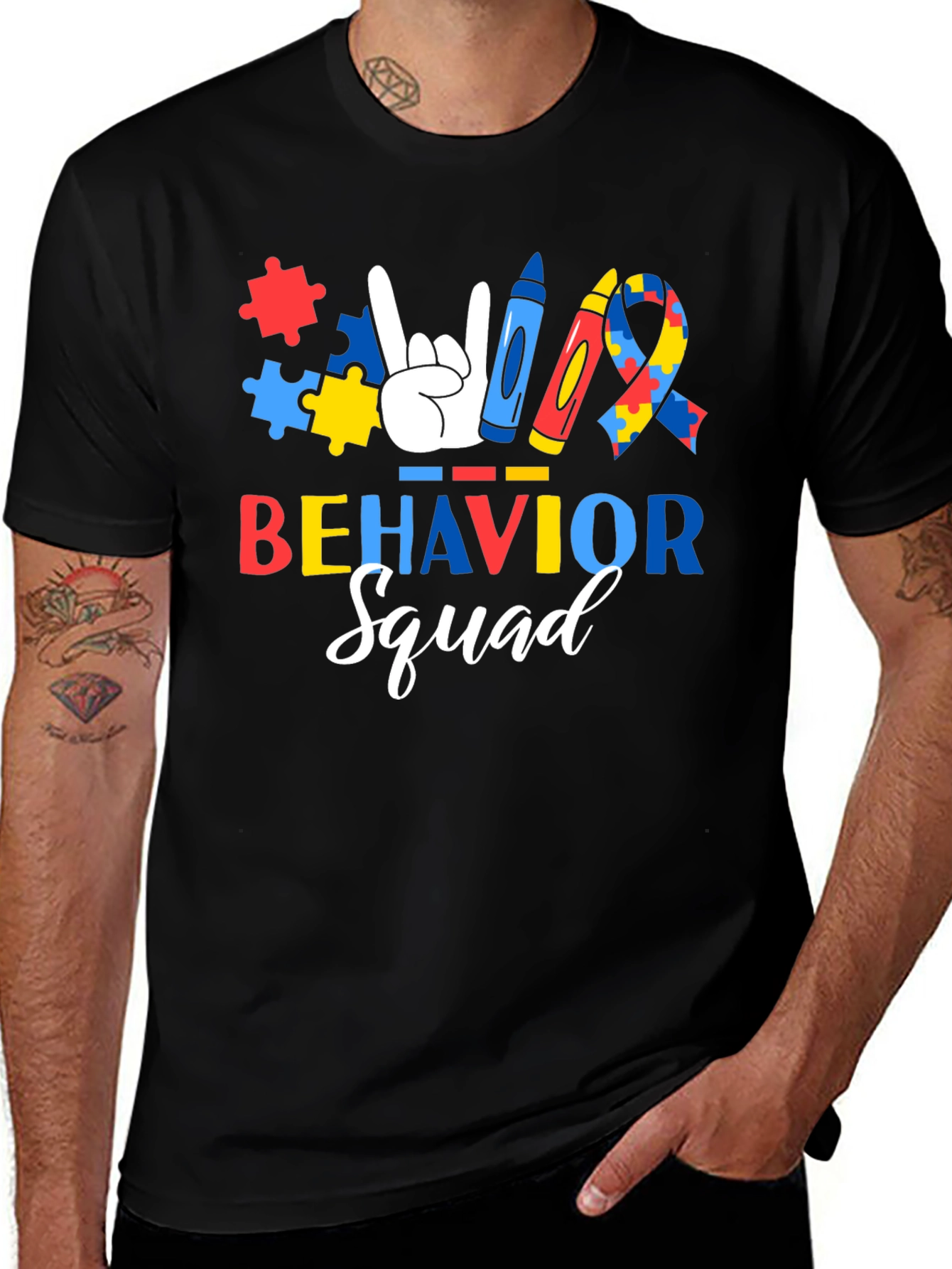 Behavior Squad Autism Awareness T-Shirt