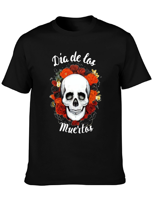 Dia de los Muertos Skull T-Shirt