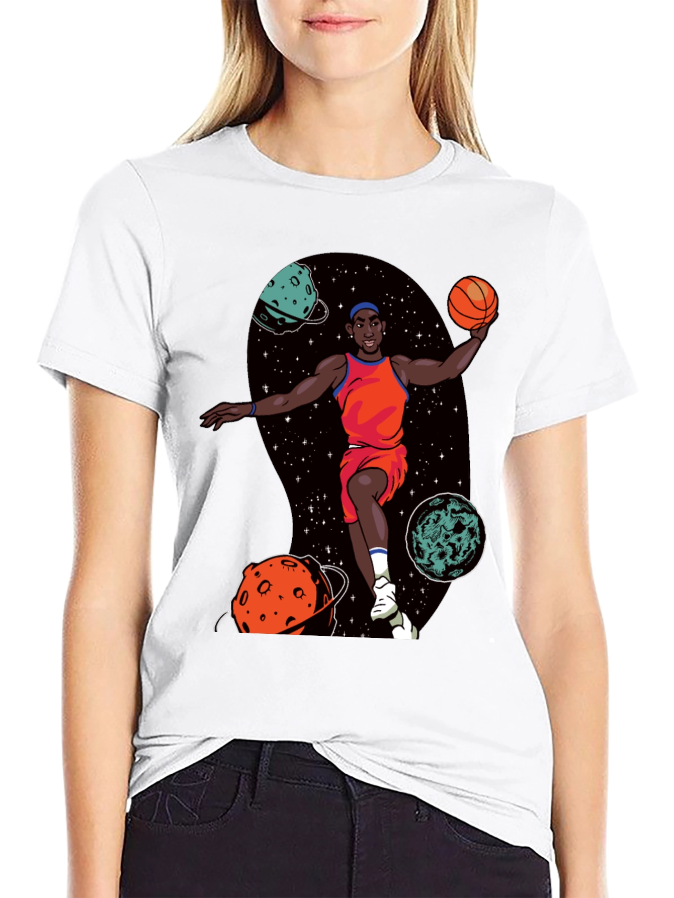 Space Jam Inspired T-Shirt - Tune Squad Basketball