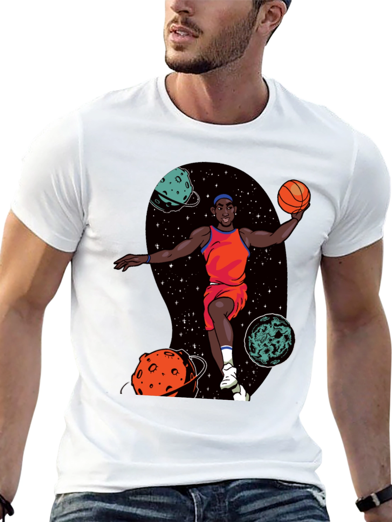 Space Jam Inspired T-Shirt - Tune Squad Basketball