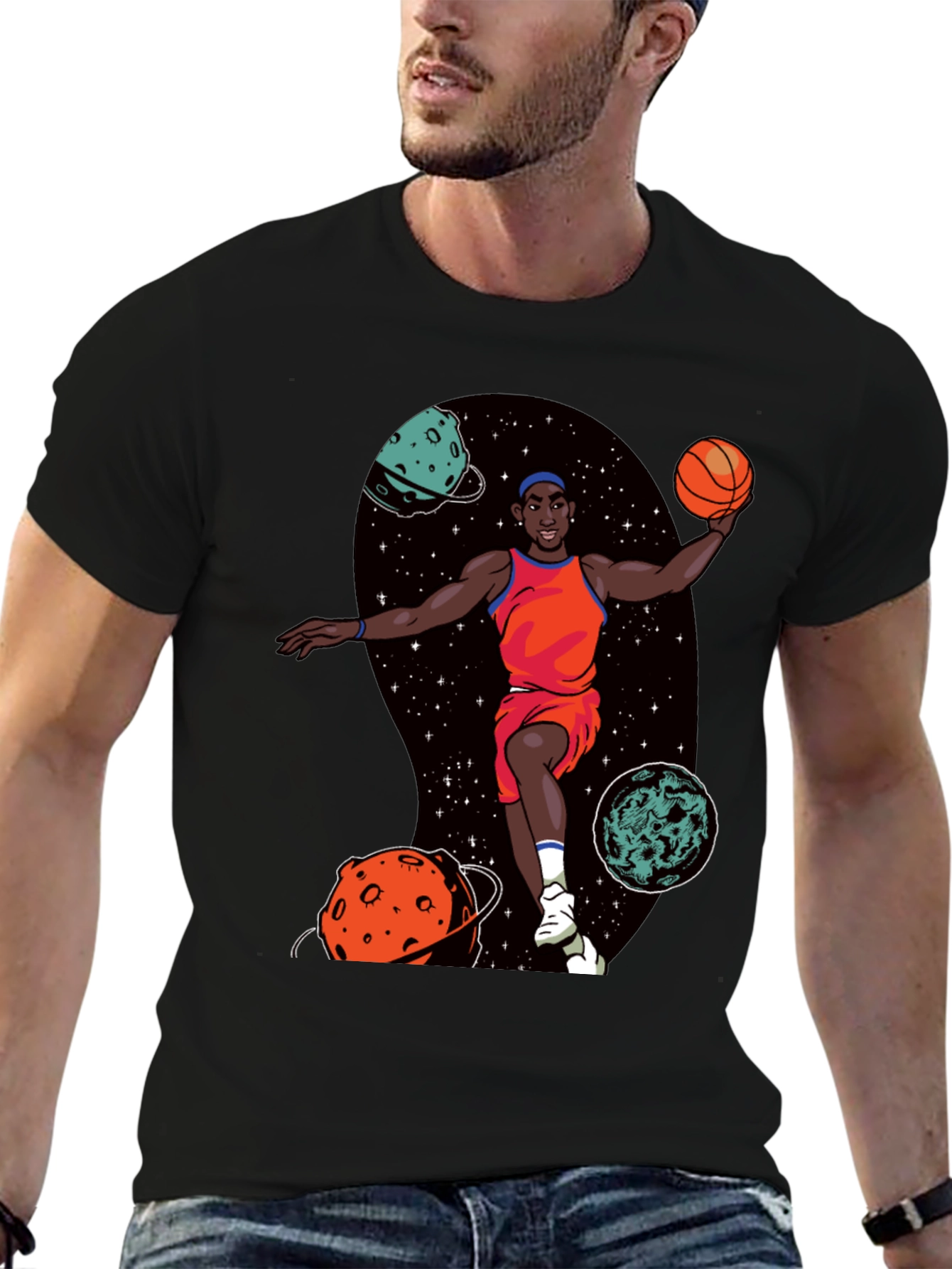 Space Jam Inspired T-Shirt - Tune Squad Basketball