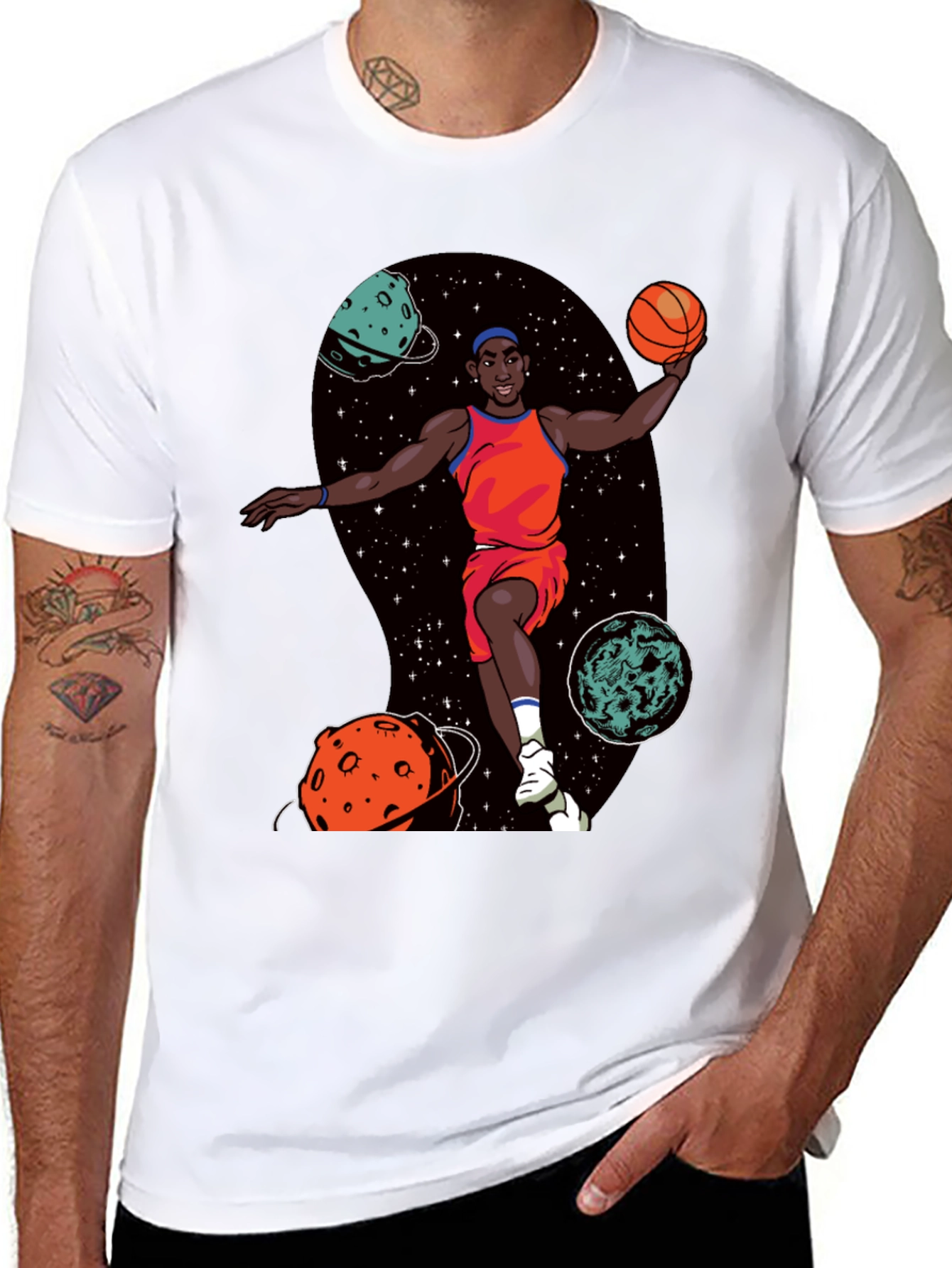 Space Jam Inspired T-Shirt - Tune Squad Basketball