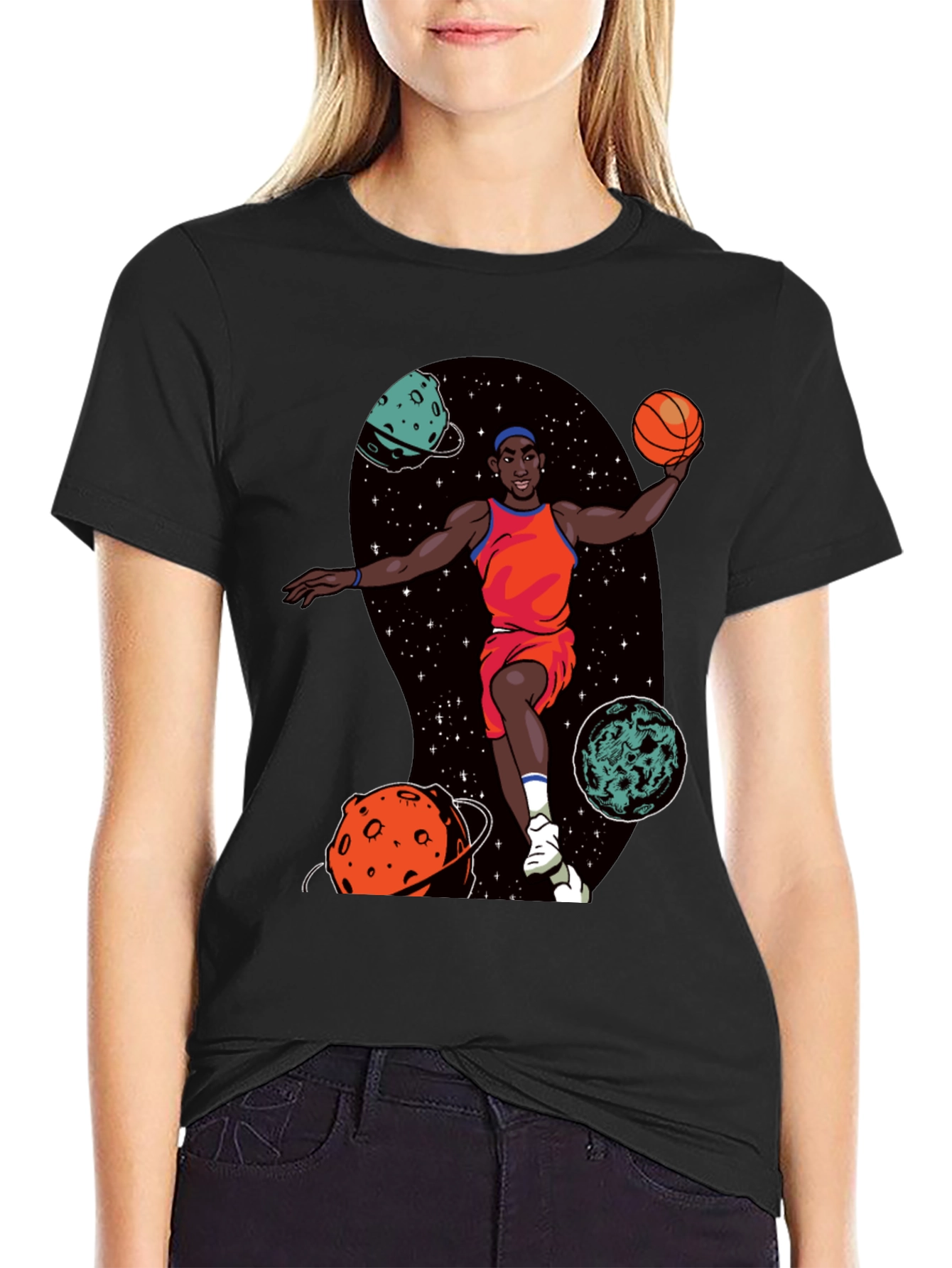 Space Jam Inspired T-Shirt - Tune Squad Basketball