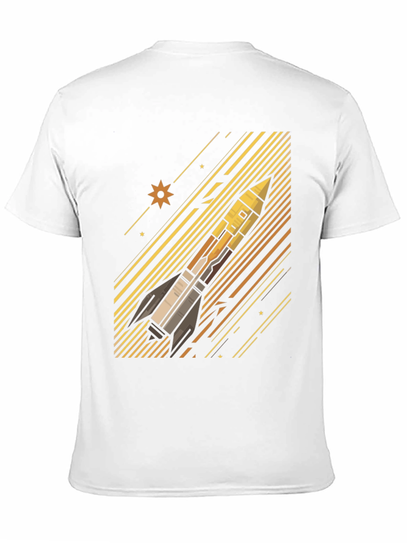 Rocket Launch Graphic T-Shirt - Space Exploration Tee