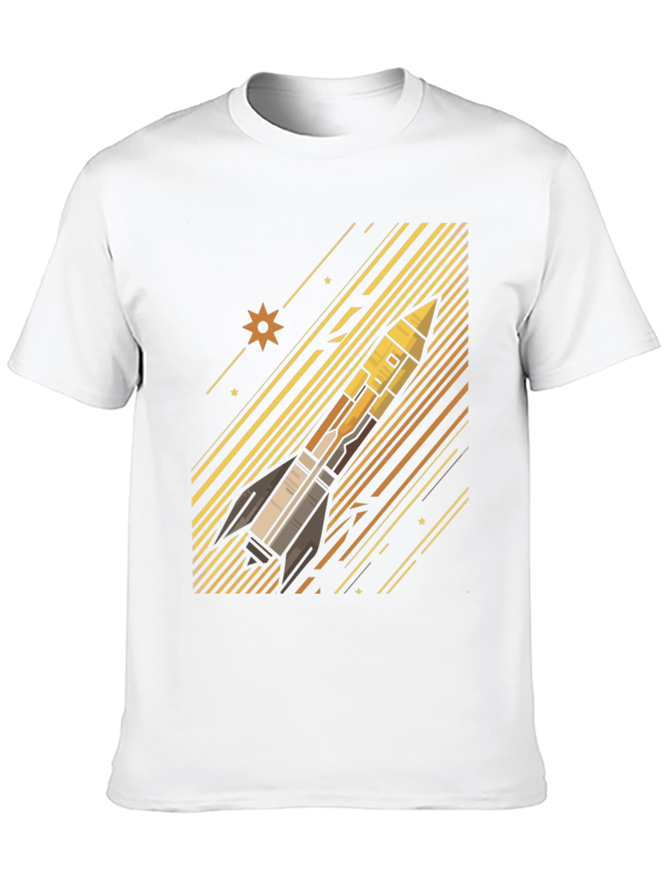 Rocket Launch Graphic T-Shirt - Space Exploration Tee