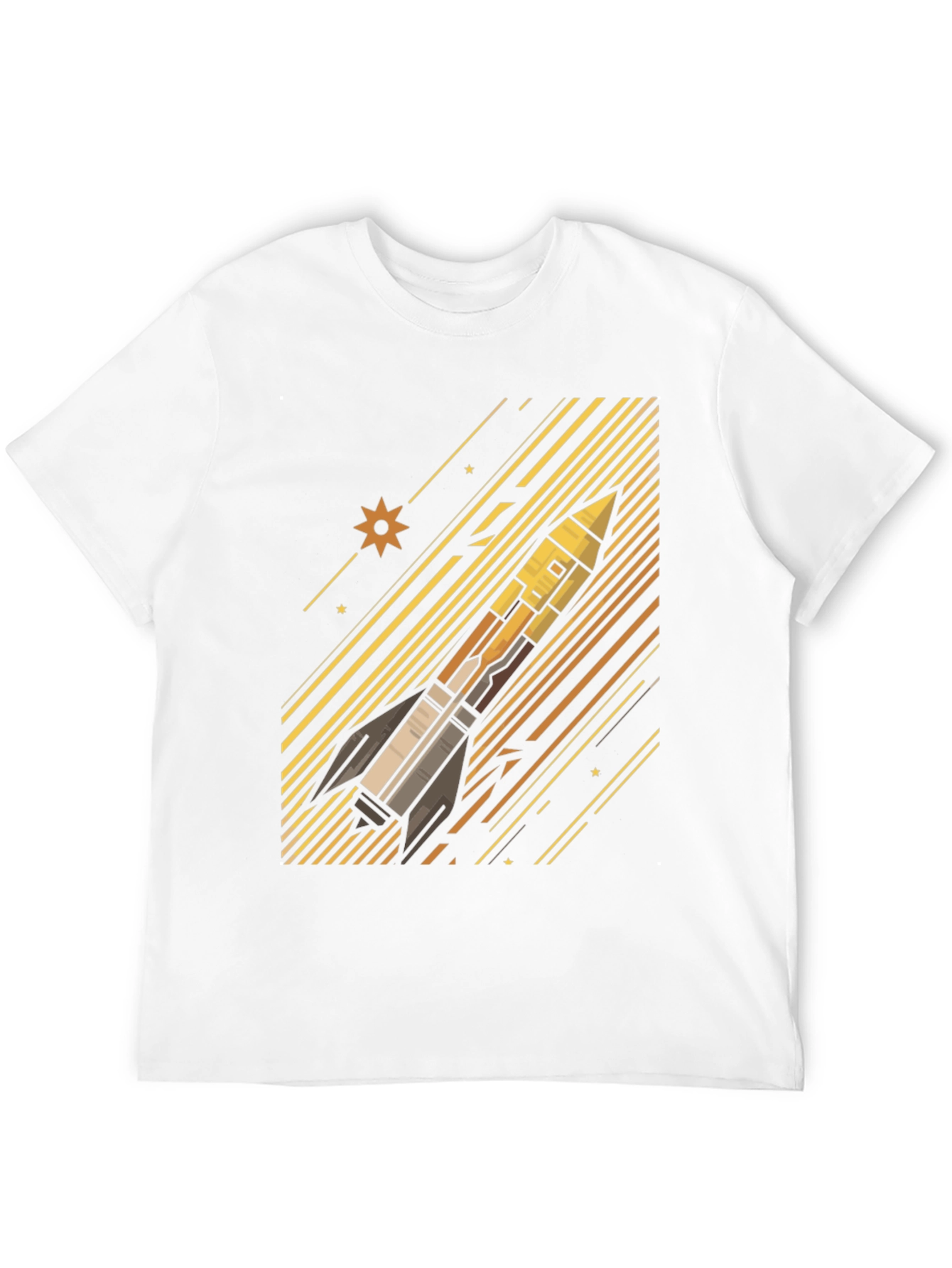 Rocket Launch Graphic T-Shirt - Space Exploration Tee