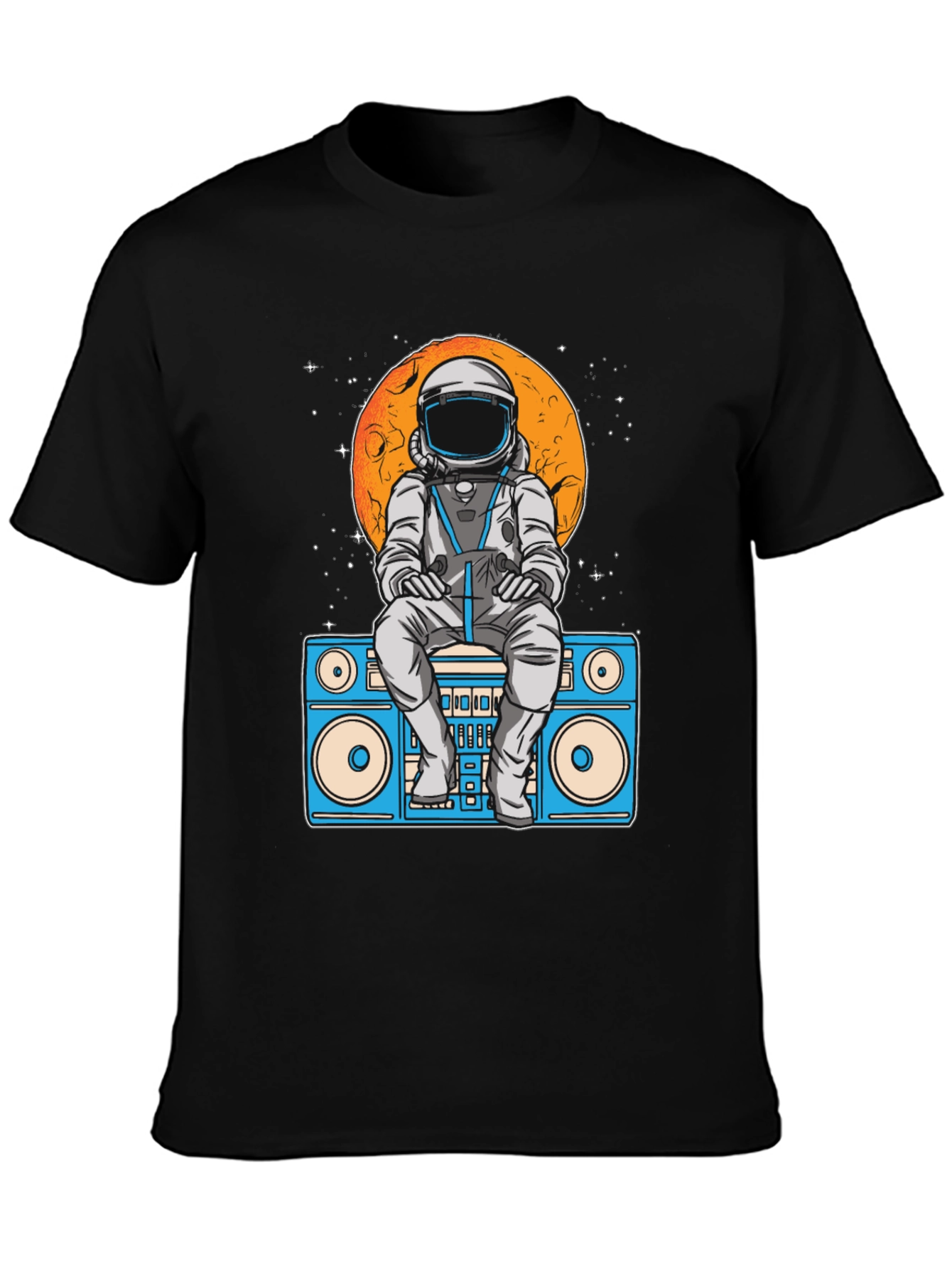 Astronaut Boombox Graphic Tee