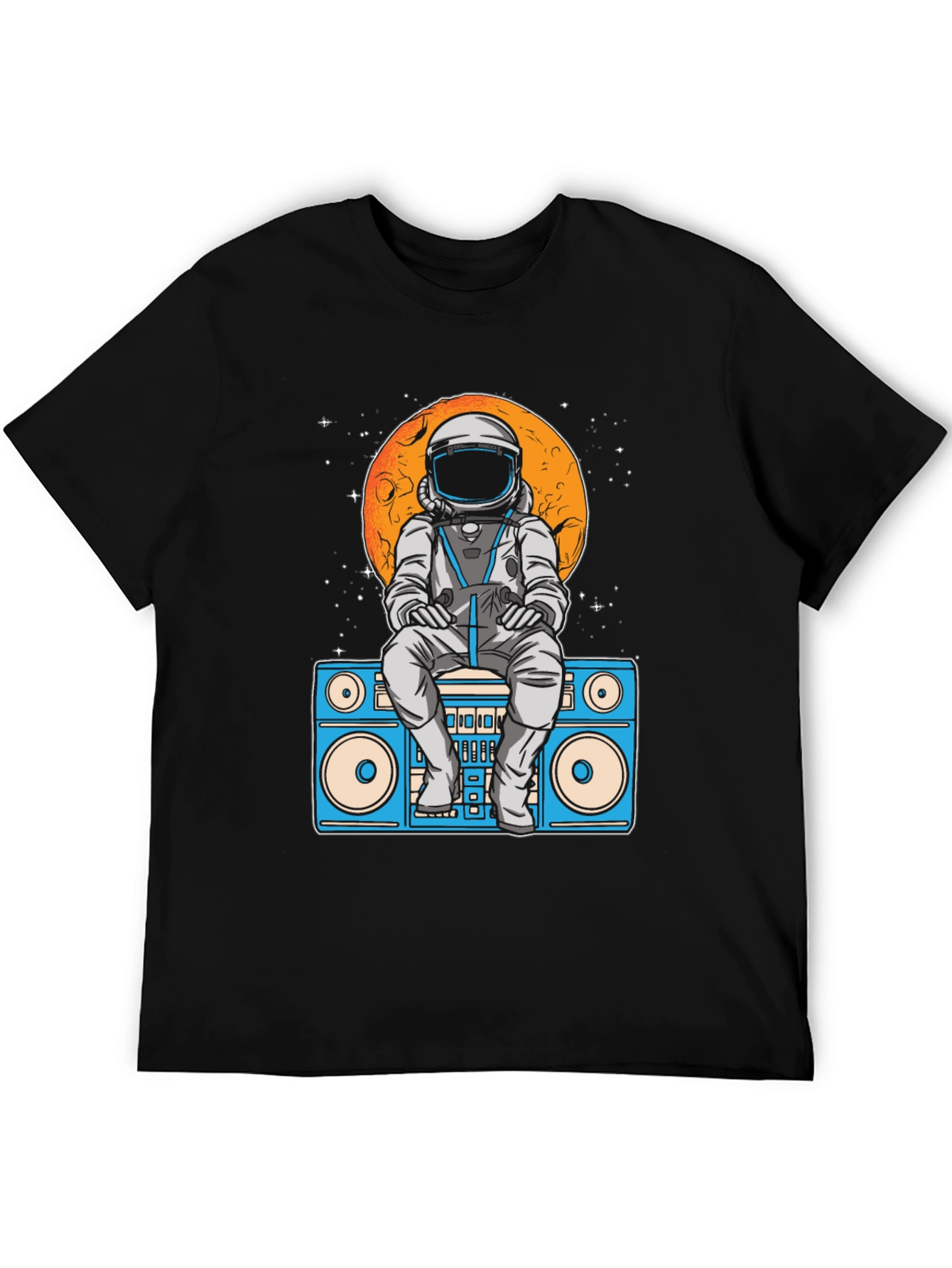 Astronaut Boombox Graphic Tee