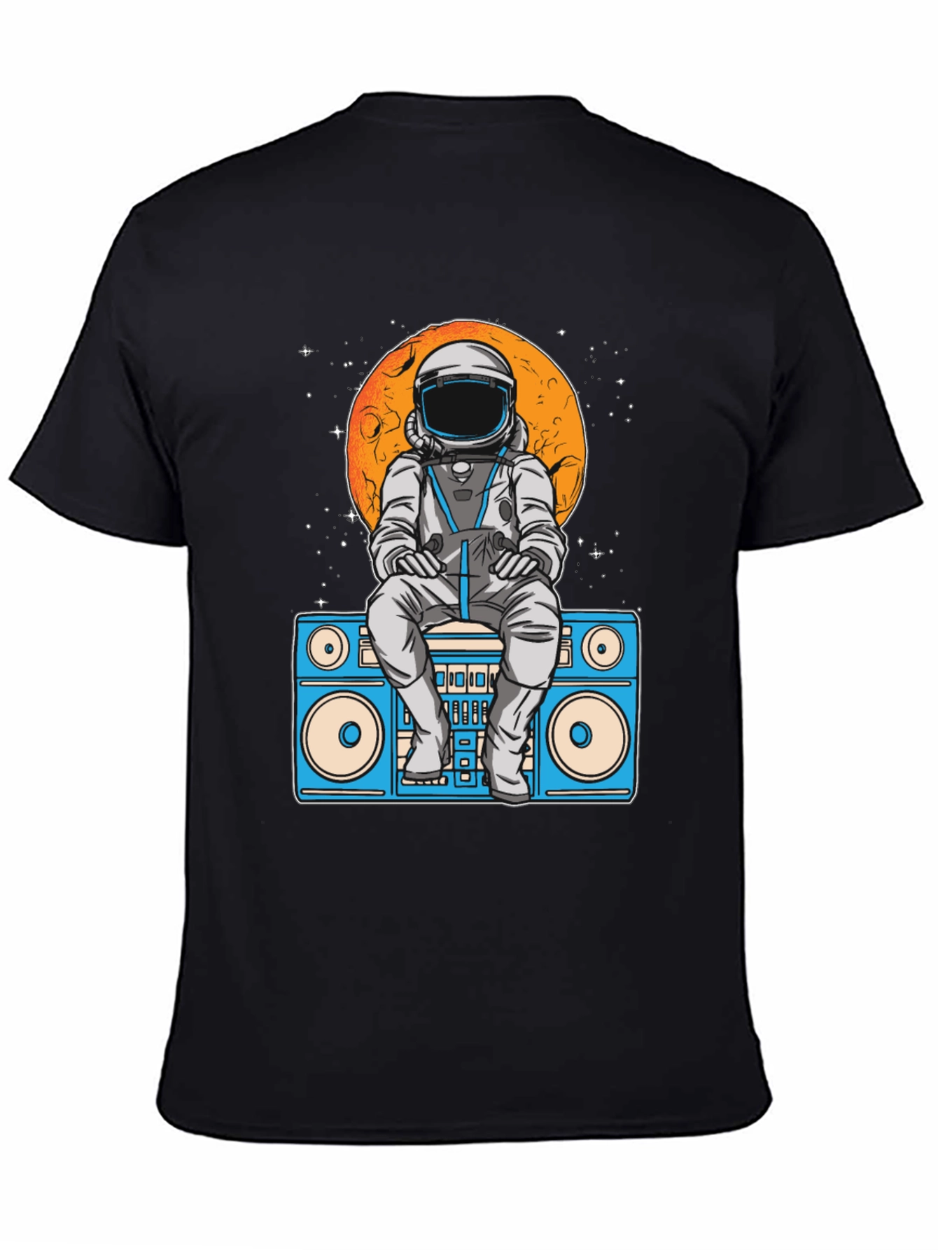 Astronaut Boombox Graphic Tee